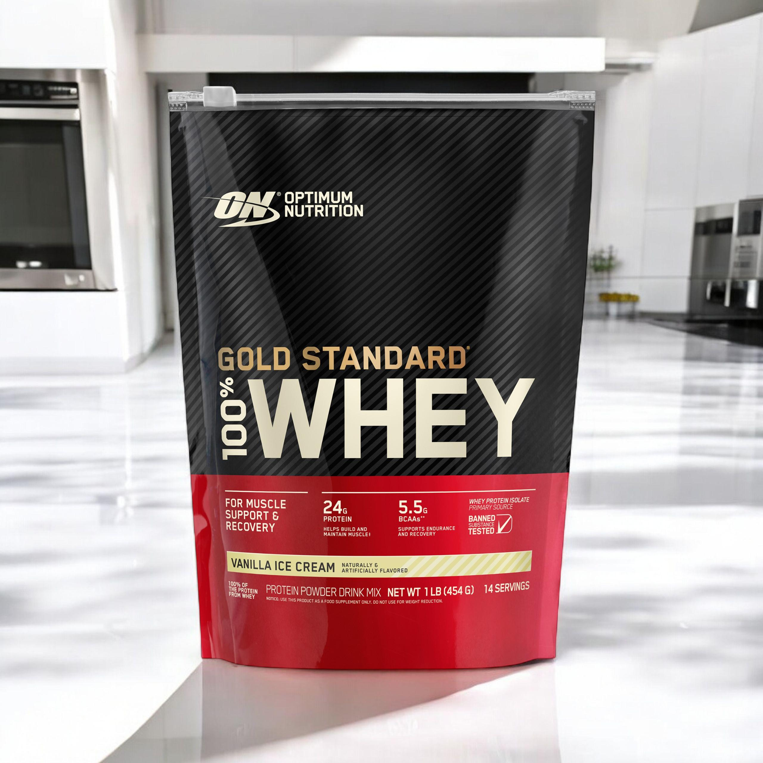 OPTIMUM NUTRITION 100% Whey Gold Standard Bag - 450g