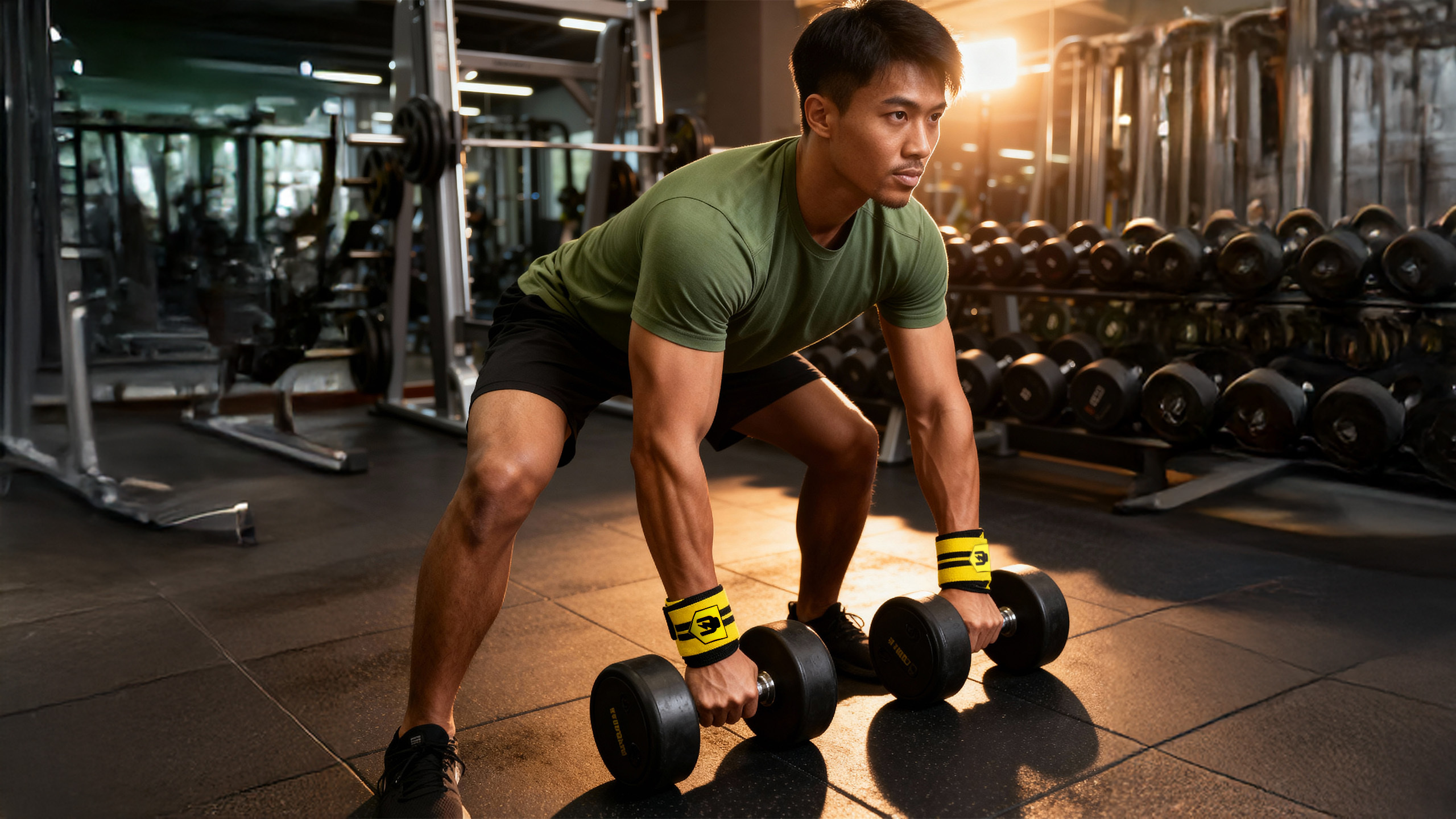 HIRO.LAB Wrist Wrap - Rubber Logo New - Black - Paski zum Heben von Gewichten pol_pl_HIRO-LAB-Wrist-Wrap-Rubber-Logo-New-Yellow-Opaski-usztywniajace-na-nadgarstki-43027_3