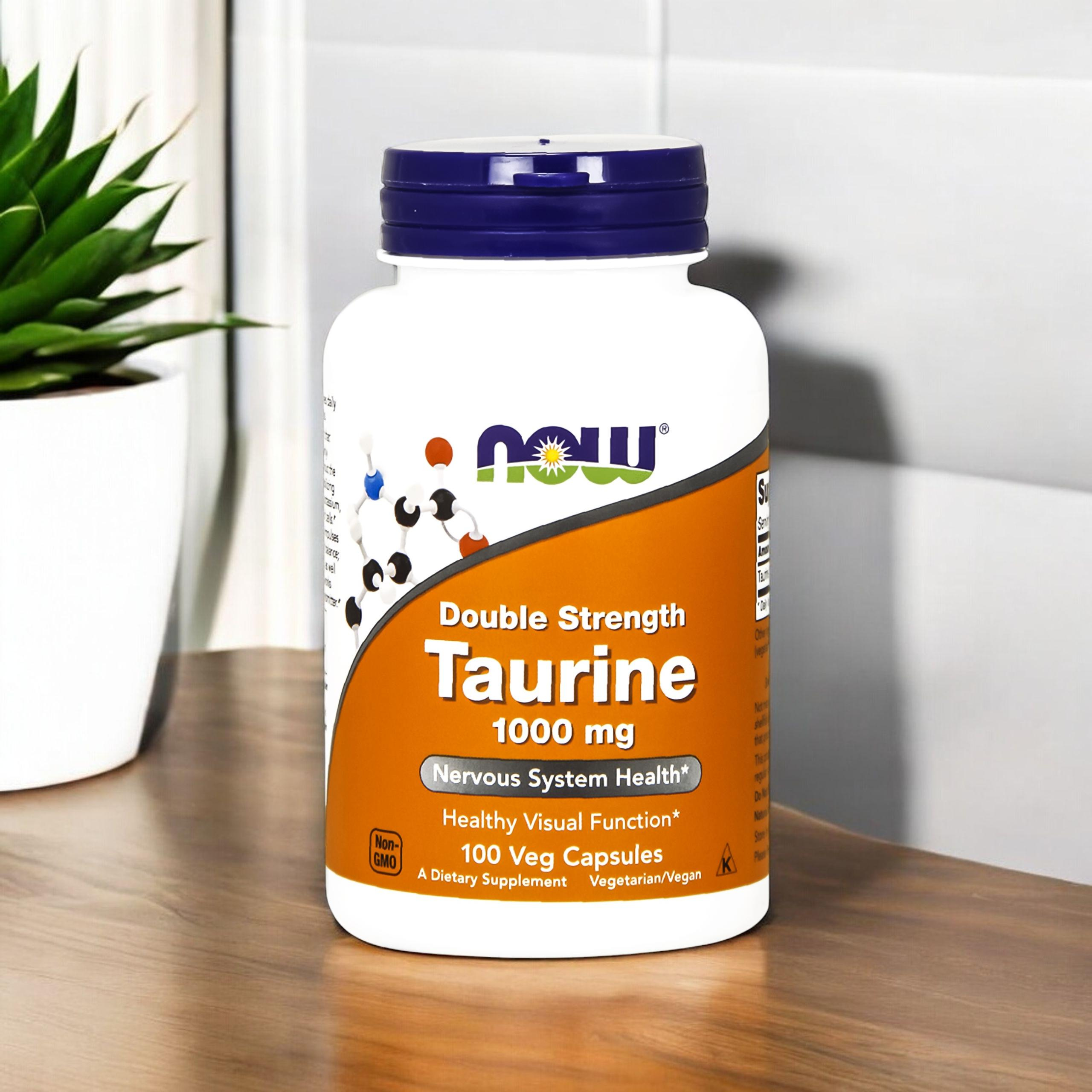NOW Taurine 1000mg - 100vcaps