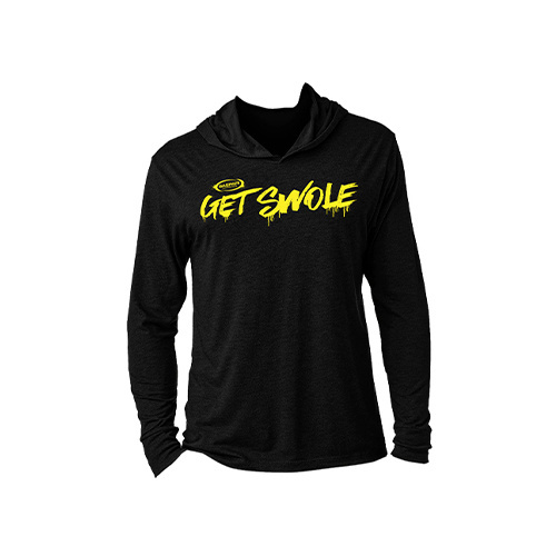 GASPARI NUTRITION Slim Hoodie - Black - Leichte Kapuzenjacke