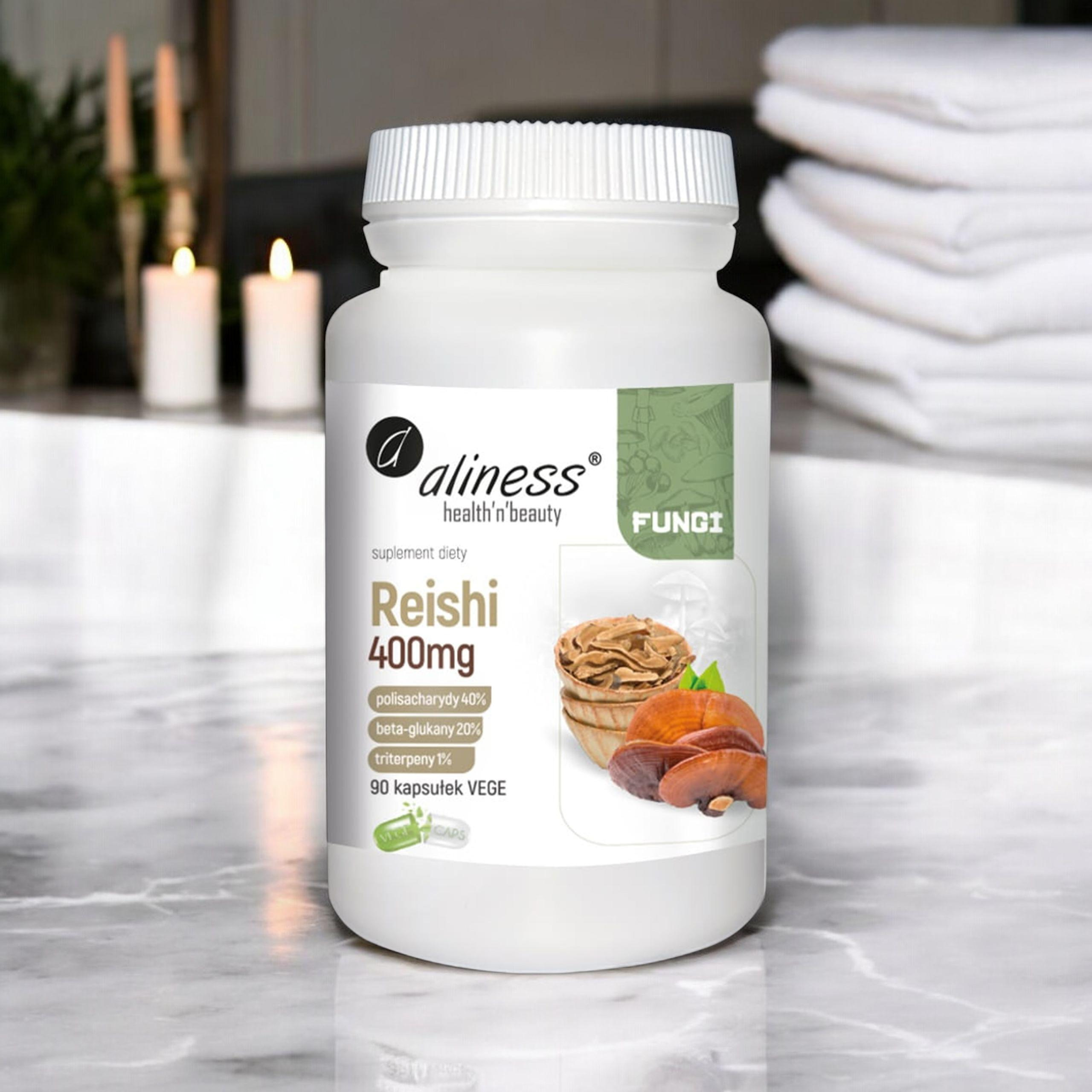 ALINESS - Reishi 400mg - 90vcaps.