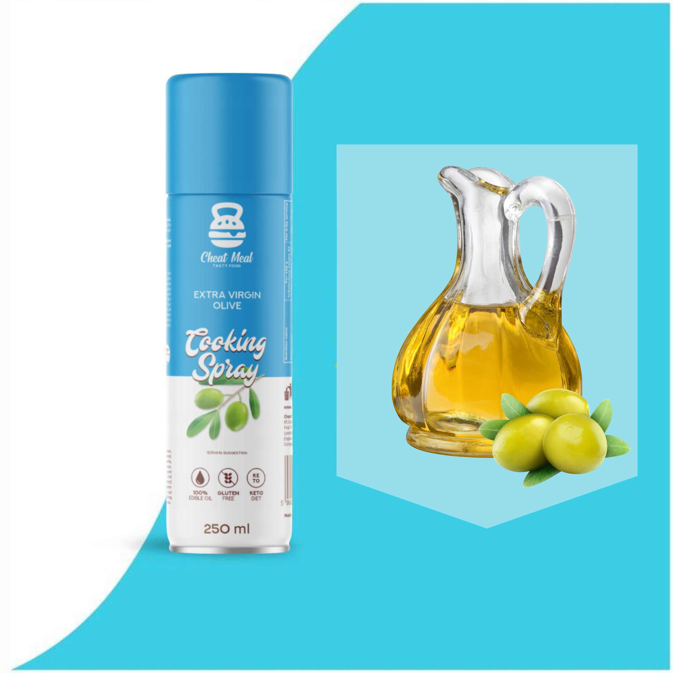 Konjac Tagliatelle Nudeln 400g + Olivenölspray Cheat SET