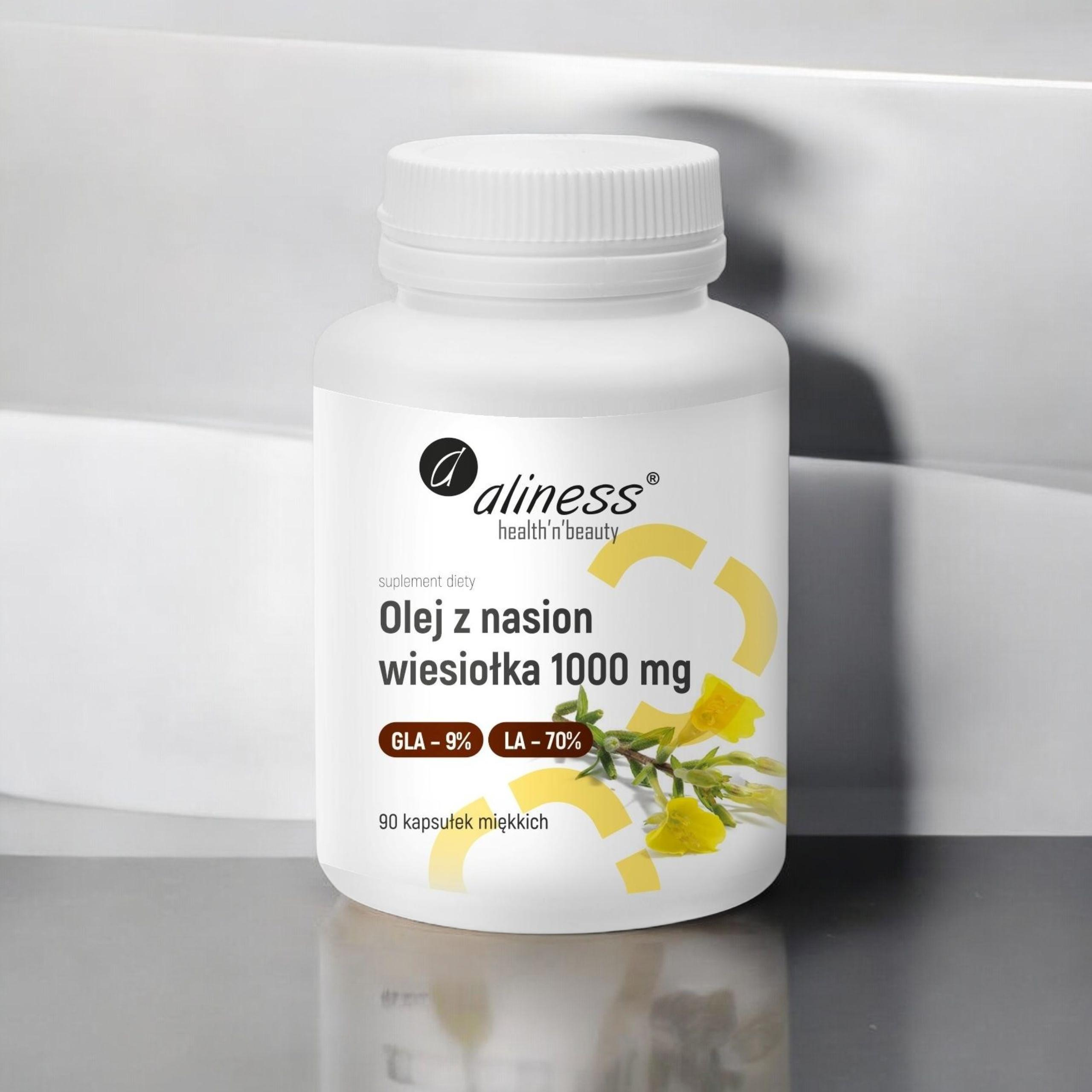 ALINESS - Nachtkerzenöl 1000mg - 90Kaps.