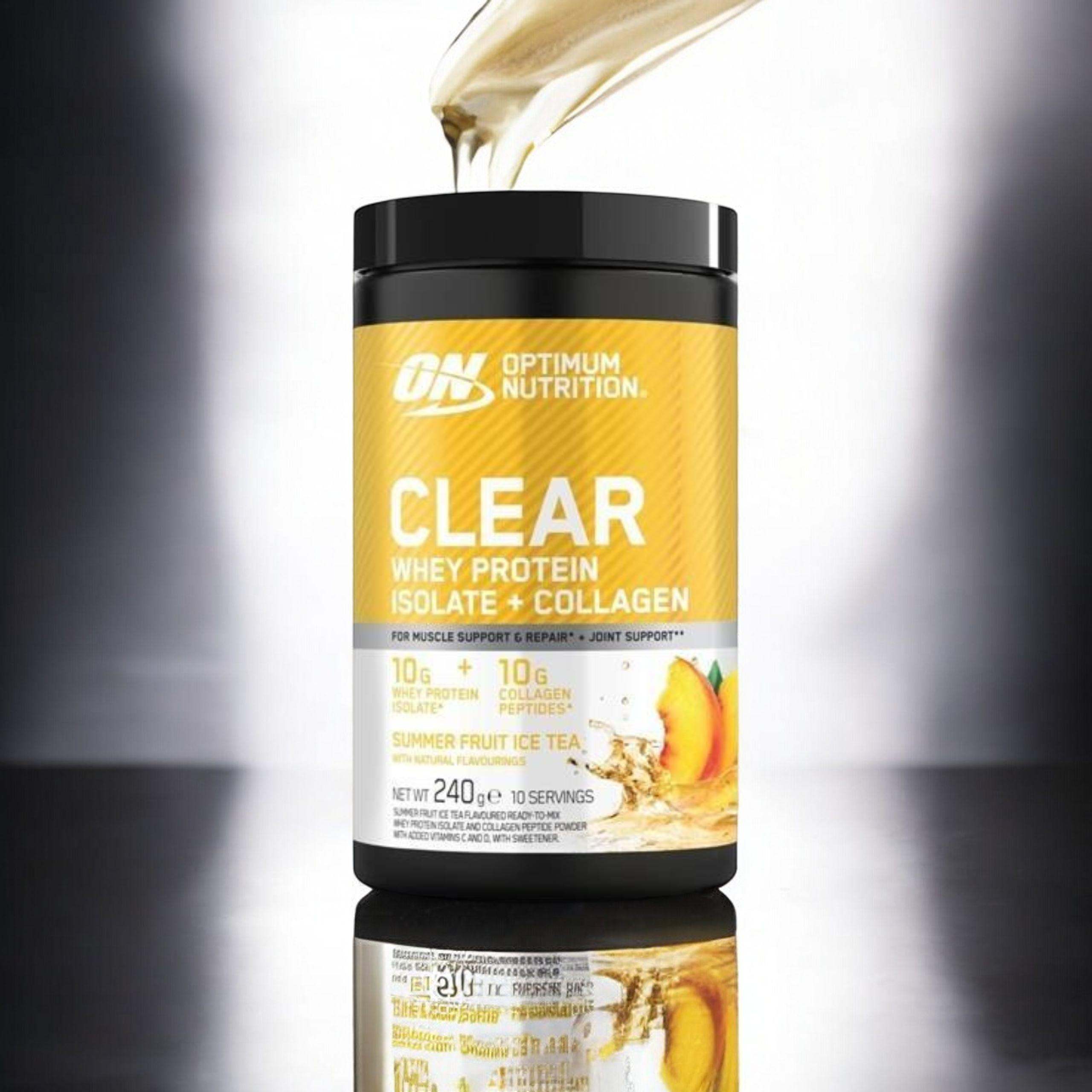 OPTIMUM NUTRITION - Whey Kollagen - 240g - Sommer Frucht Eistee