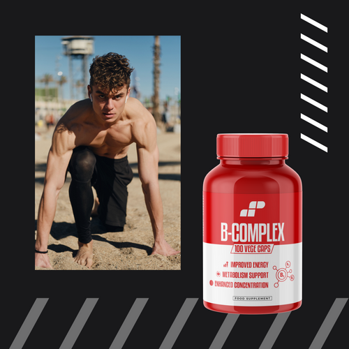 MP NUTRITION Vitamin B-Complex - 100vcaps - Kompleks Vitaminów B