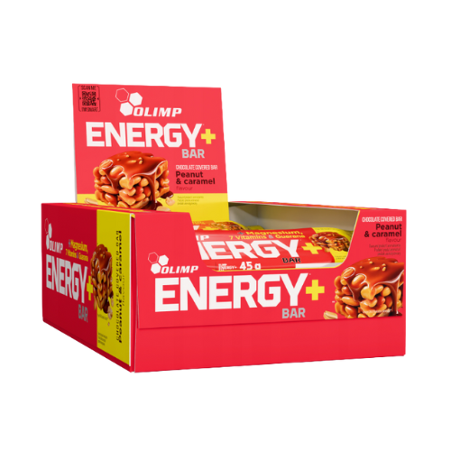 OLIMP - Energy+ Riegel - 45g - Erdnuss-Karamell x20