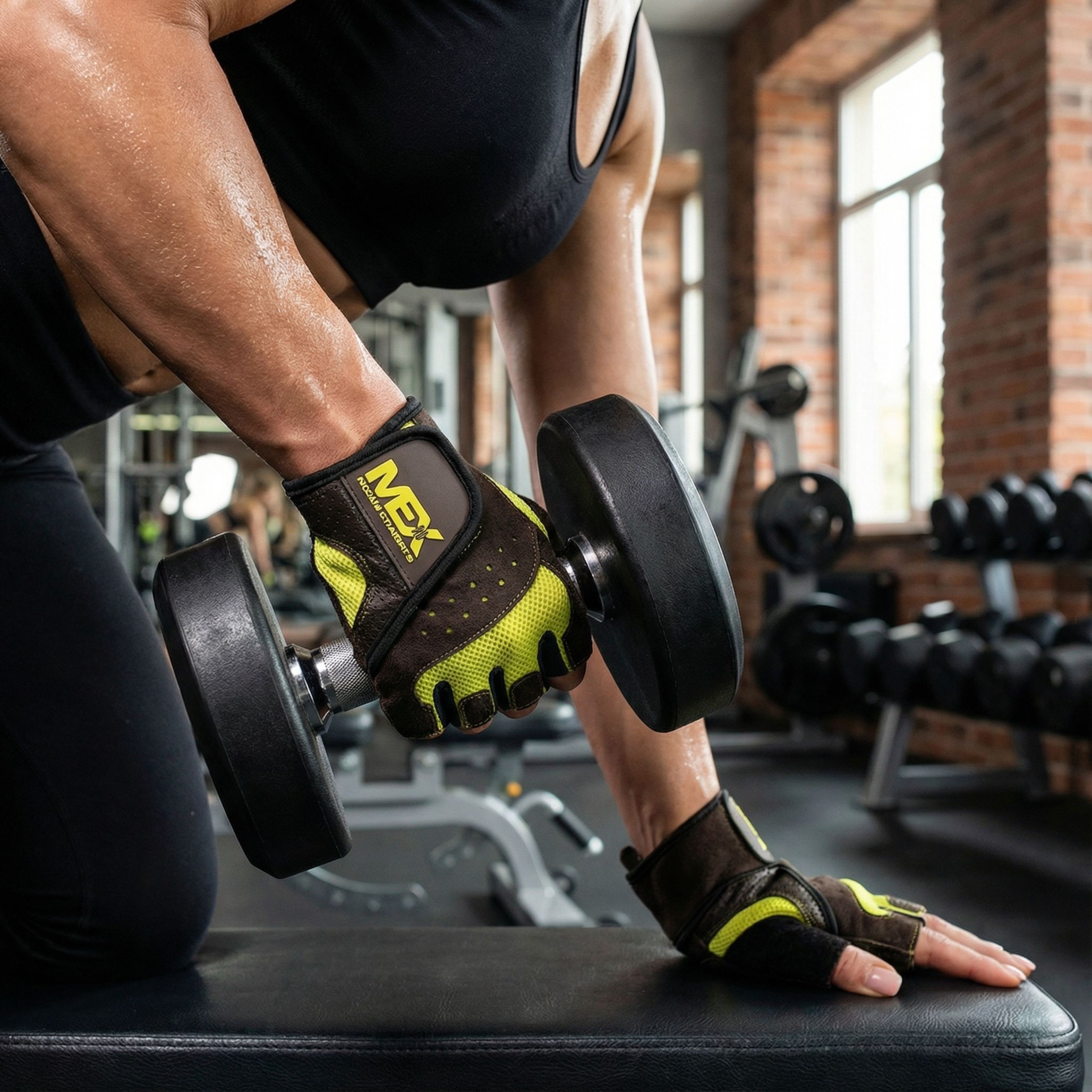 MEX W‑FIT Rękawice Damskie – Green