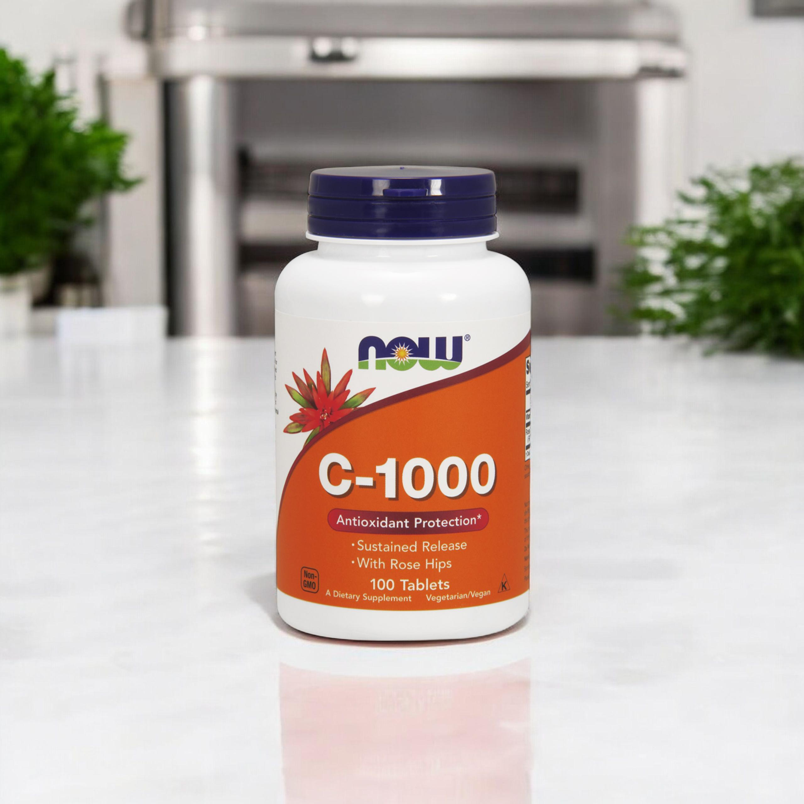 NOW Vitamin C-1000 mit Hagebutten - 100tabs