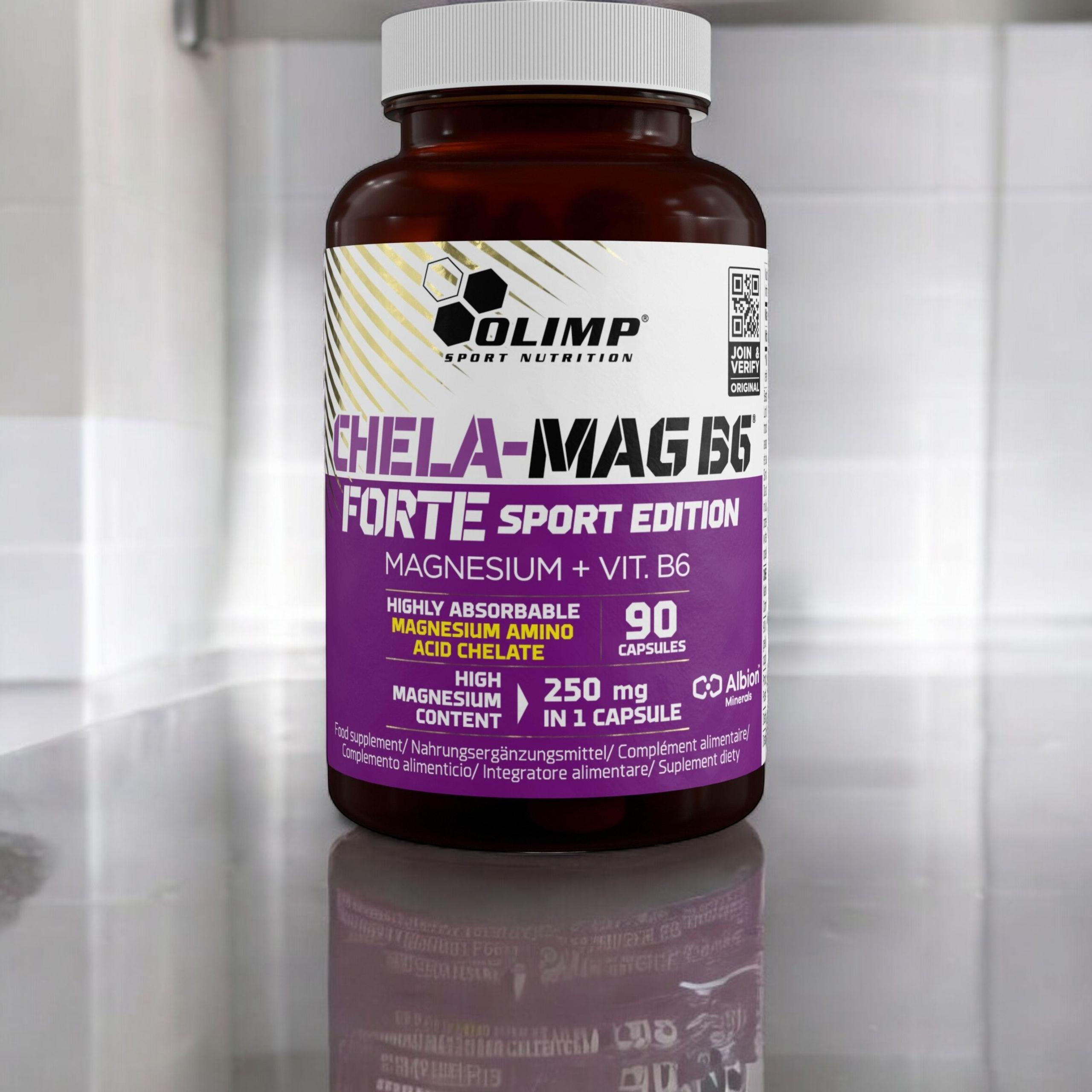 OLIMP - Chela-Mag B6 Forte Sport Edition - 90 Kapseln.
