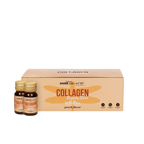 HIRO.LAB Collagen Shot – 10x 30 ml – Pfirsich