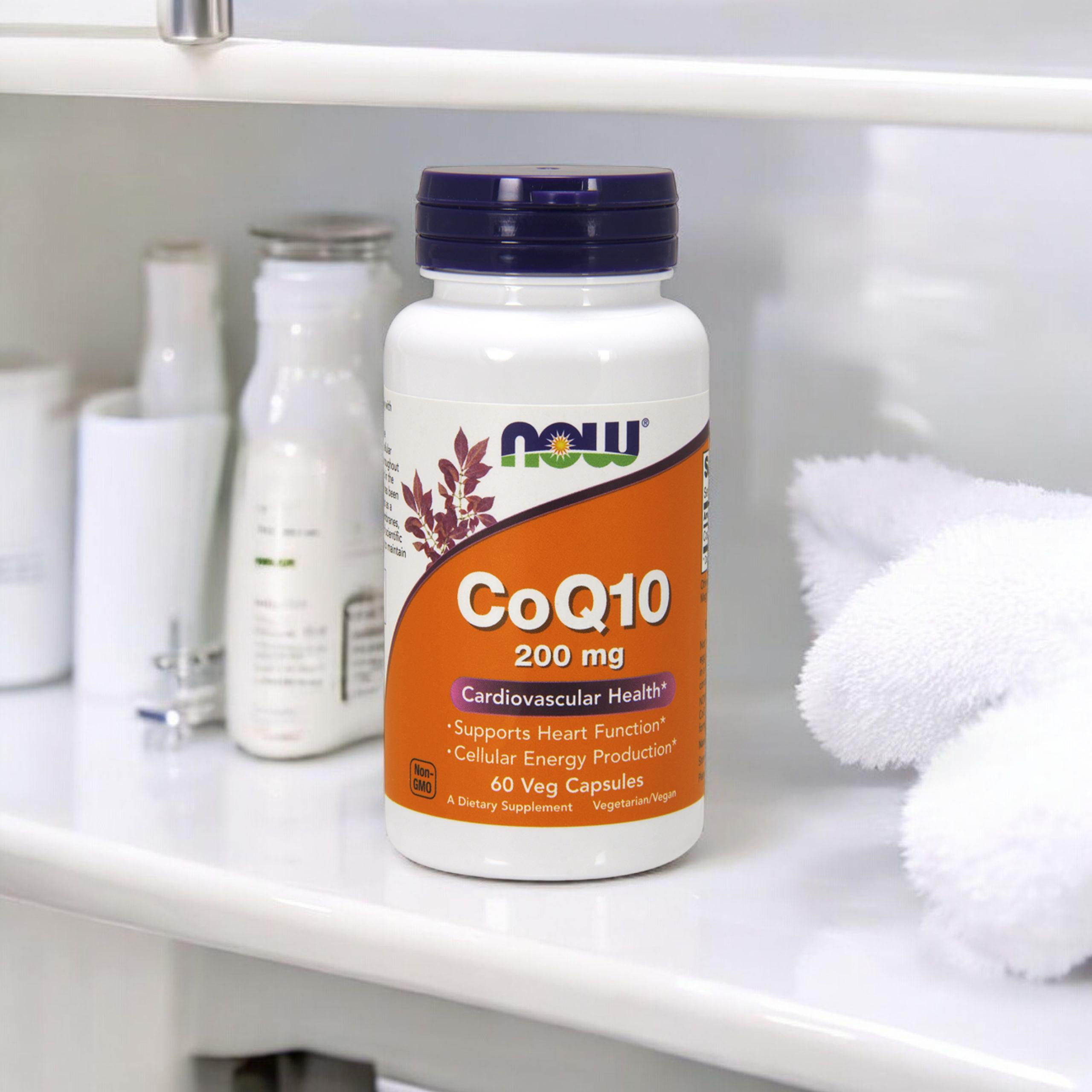 NOW CoQ10 ( Coenzym Q10 ) 200mg - 60vegcaps