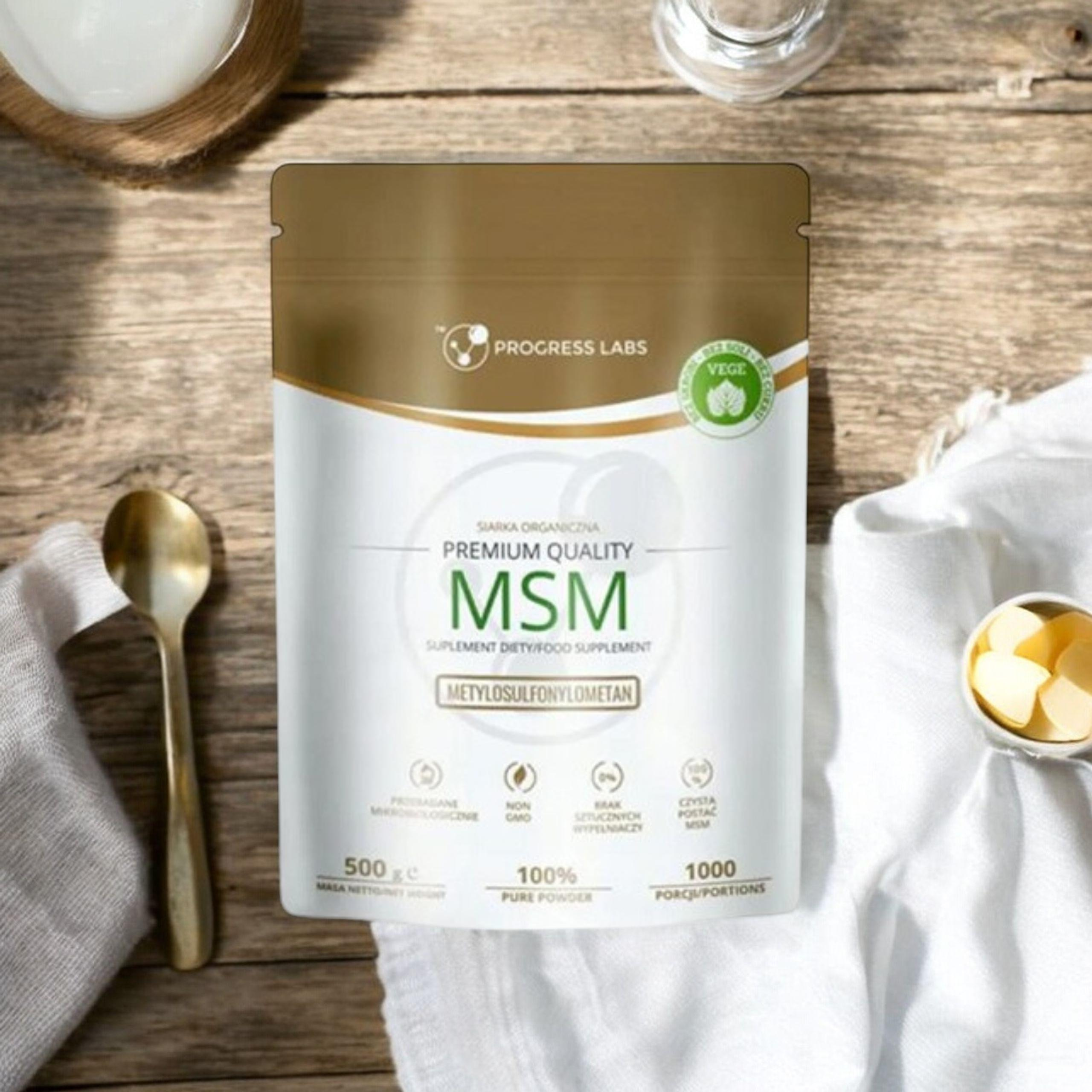 PROGRESS LABS MSM (Organischer Schwefel) - 500g
