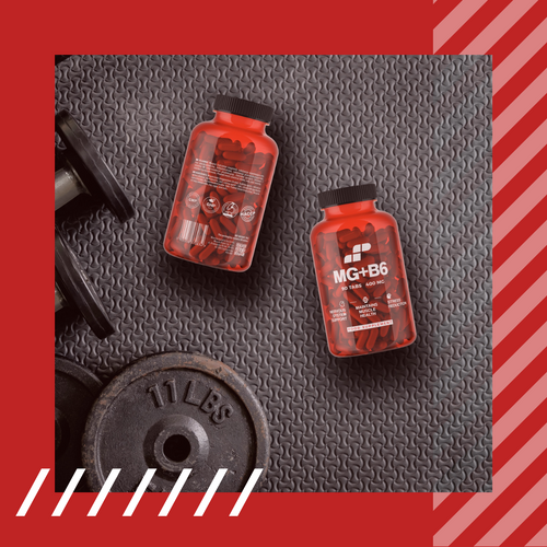 MP NUTRITION Mg + B6 - 90 Tabletten - Magnesium + Vitamin B6