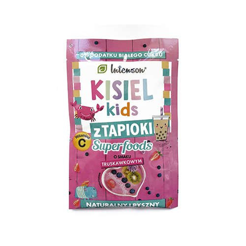 INTENSON Kisiel kids z tapioki - 30g - Erdbeere