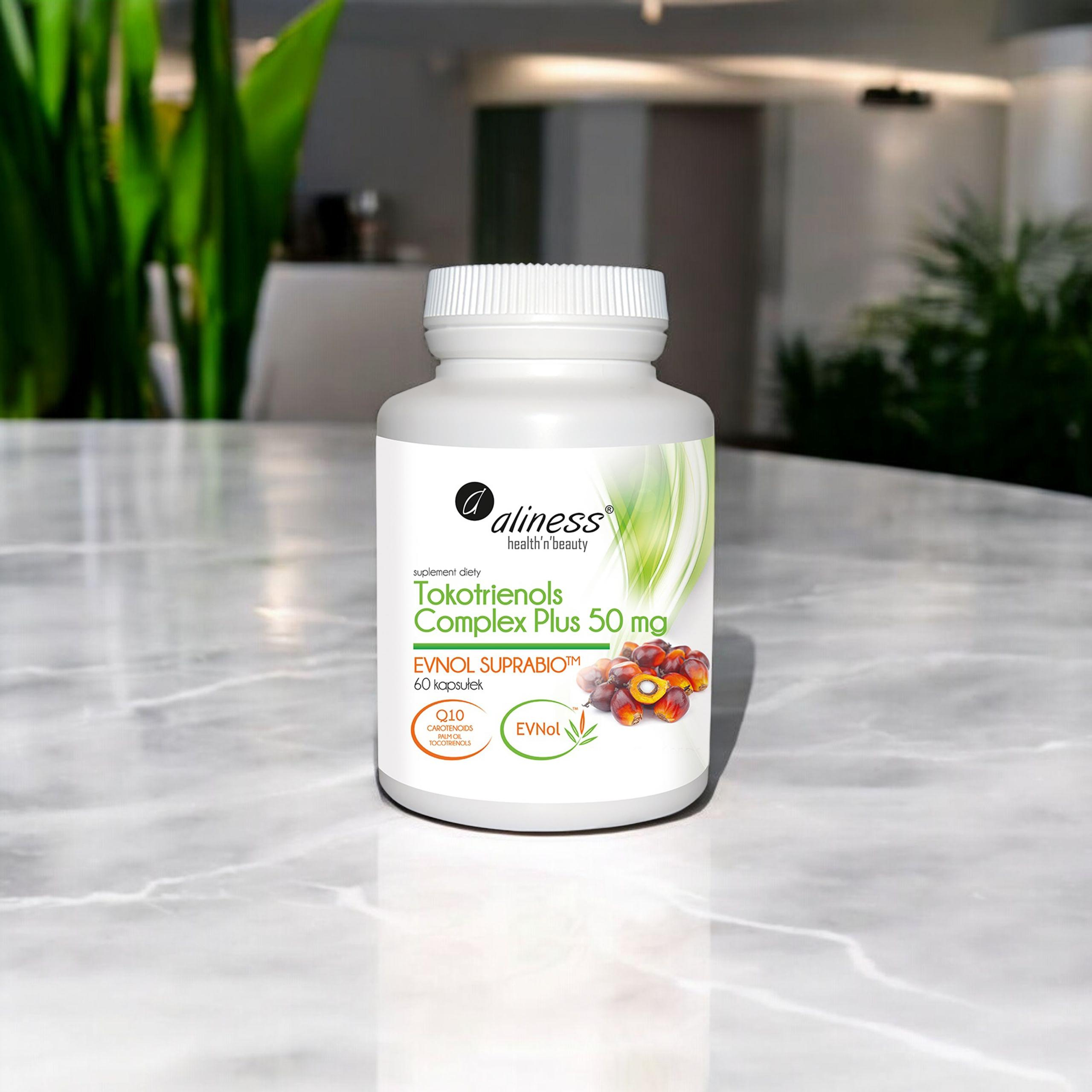 ALINESS - Tokotrienols Complex Plus 50mg - 60caps.