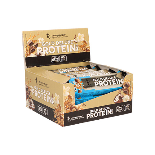 KEVIN LEVRONE - Gold Deluxe Protein Bar - 12x 48g - Kokosnuss und Karamell