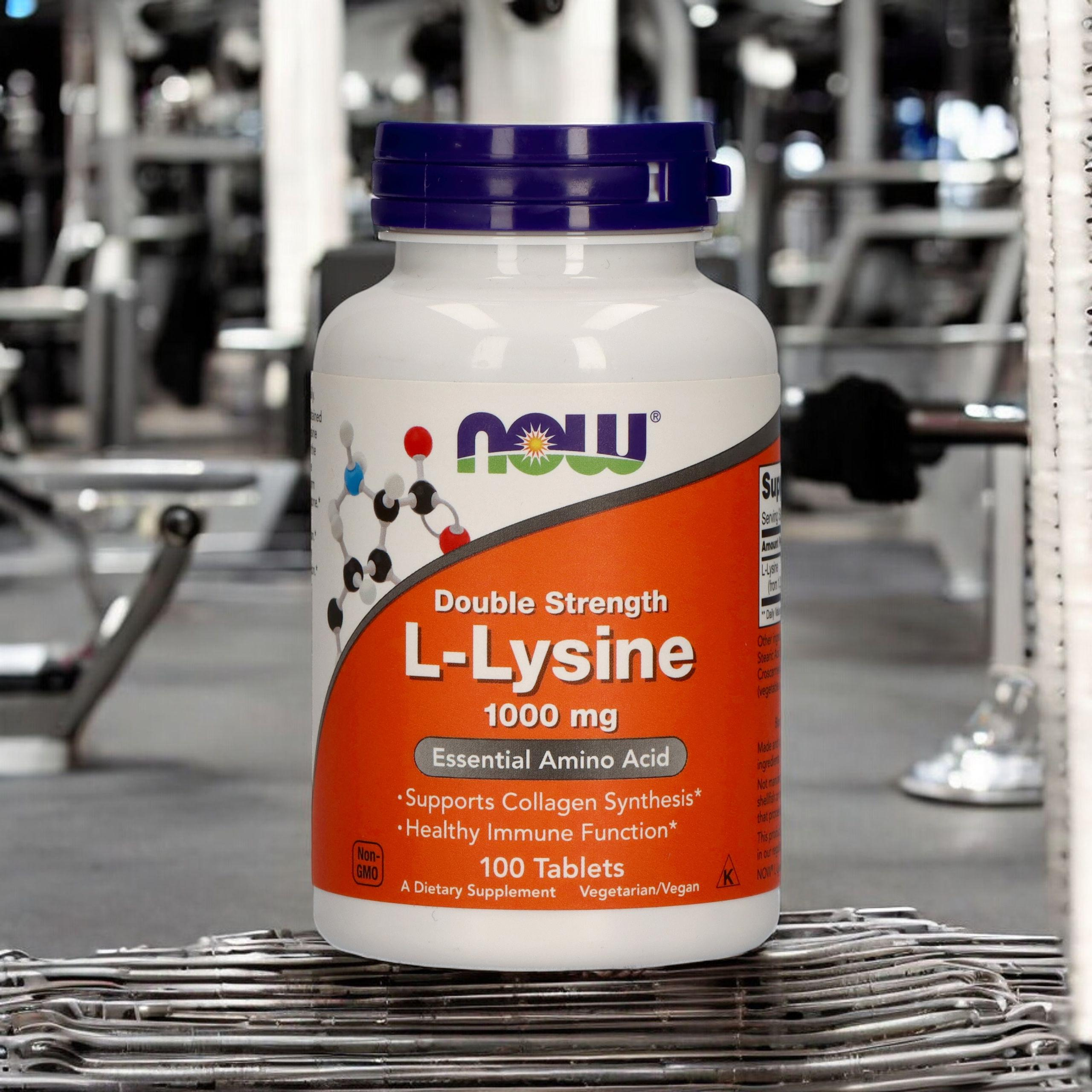 NOW L-Lysine 1000mg - 100tabs