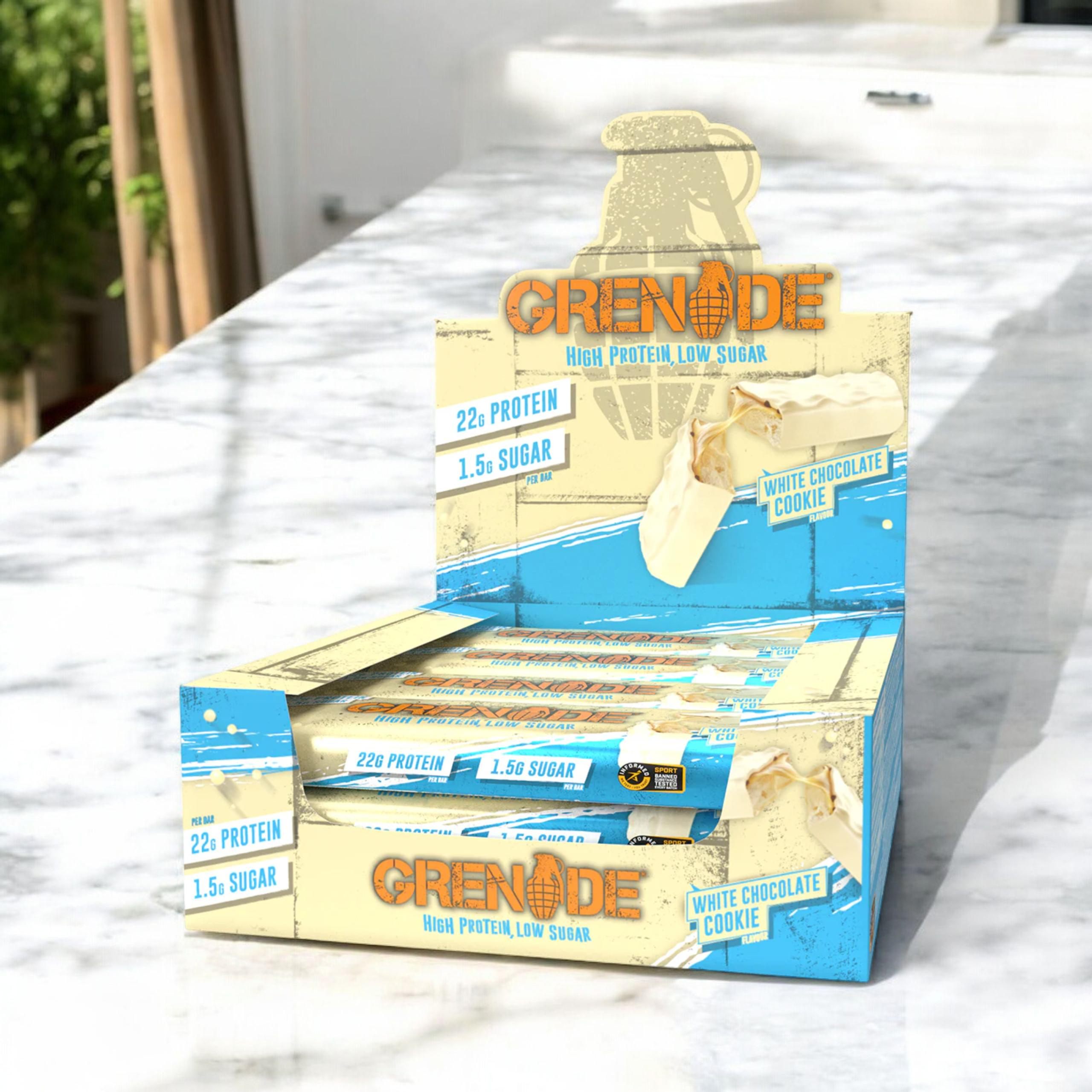 GRENADE - Proteinriegel - 12x 60g