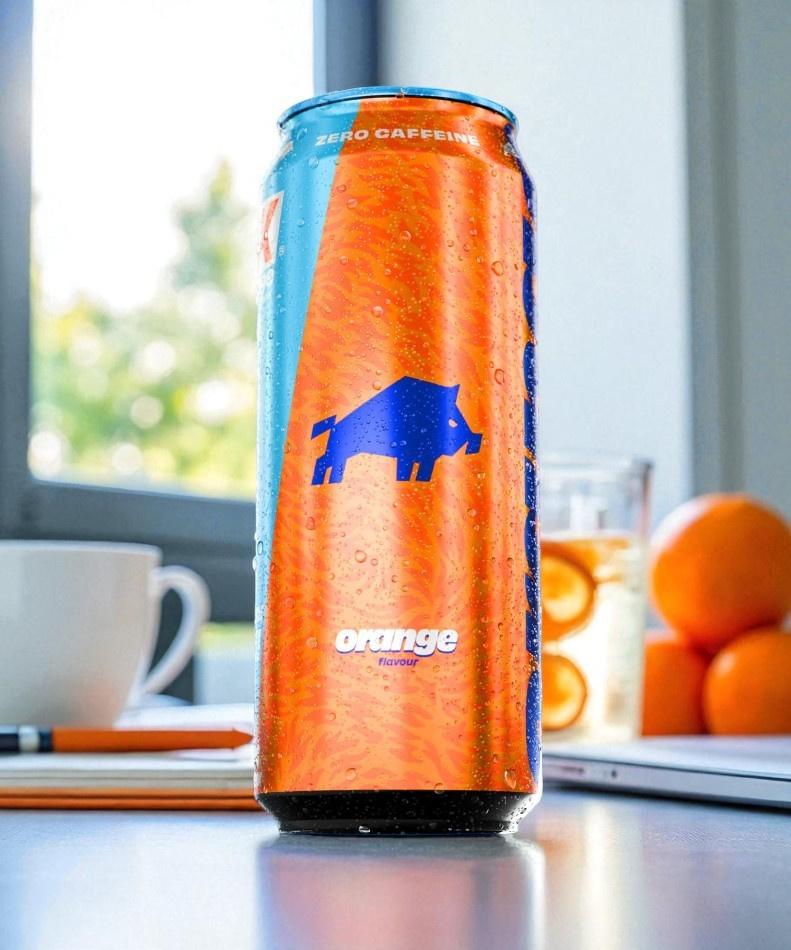 DZIK - Wildschwein Energy Zero - 500ml - Orange