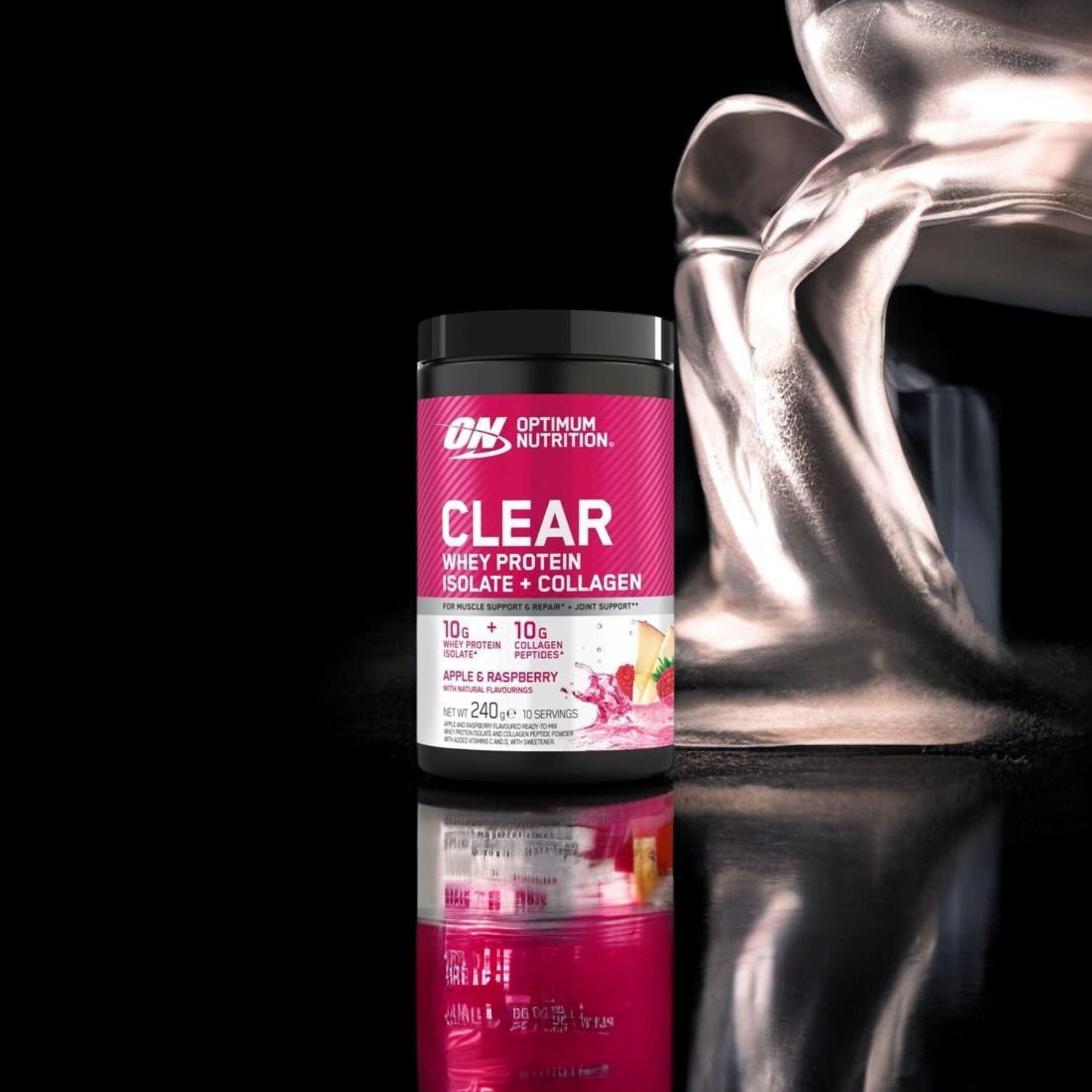 OPTIMUM NUTRITION - Molke-Kollagen - 240g - Apfel-Himbeere