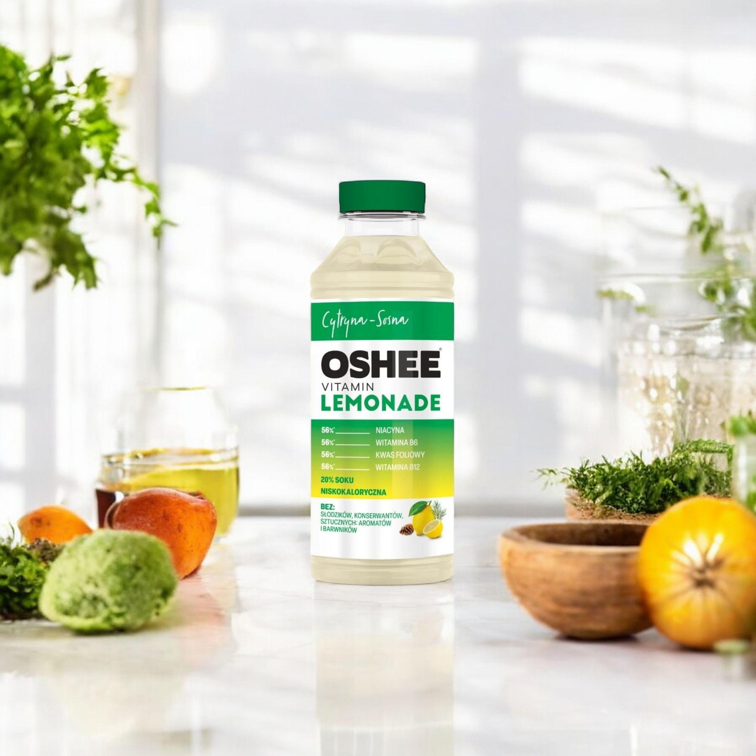 OSHEE - Vitamin-Limonade - 555ml - Zitrone Kiefer