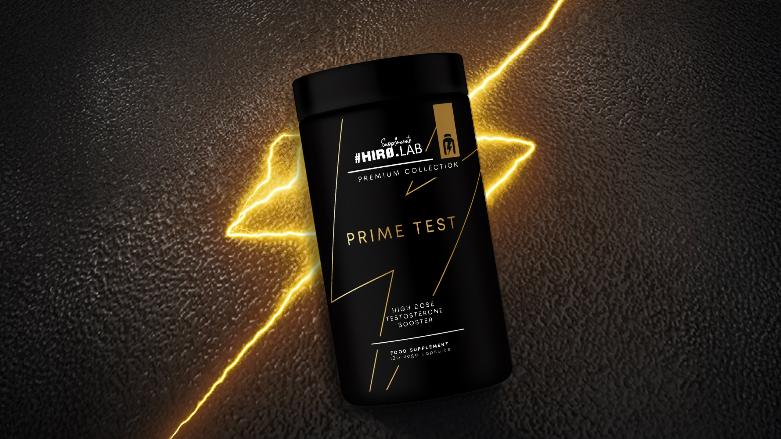 Set: HIRO.LAB Prime Test - 120vcaps. + Magnet - 90vcaps. + HIRO.LAB Zinc - 120 vcaps - Cynk