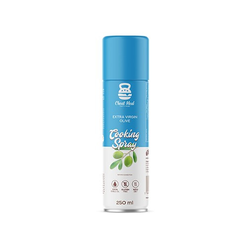 Cheat Meal Nutrition Cooking Spray Extra Virgin Olive - Extra Virgin Olivenöl im Spray - 250ml
