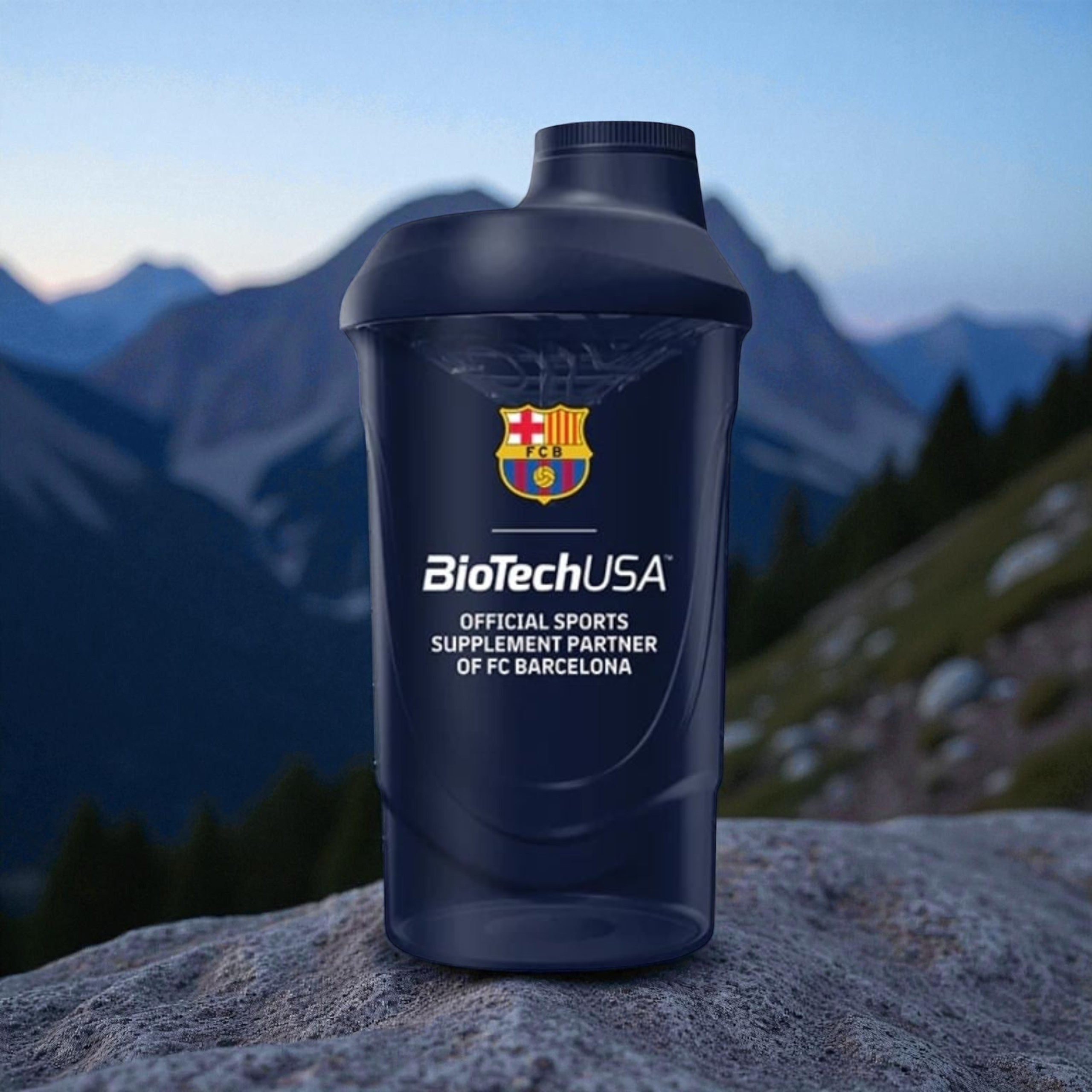 BIOTECH - Shaker Biotech FC Barcelona - 600ml - Blau