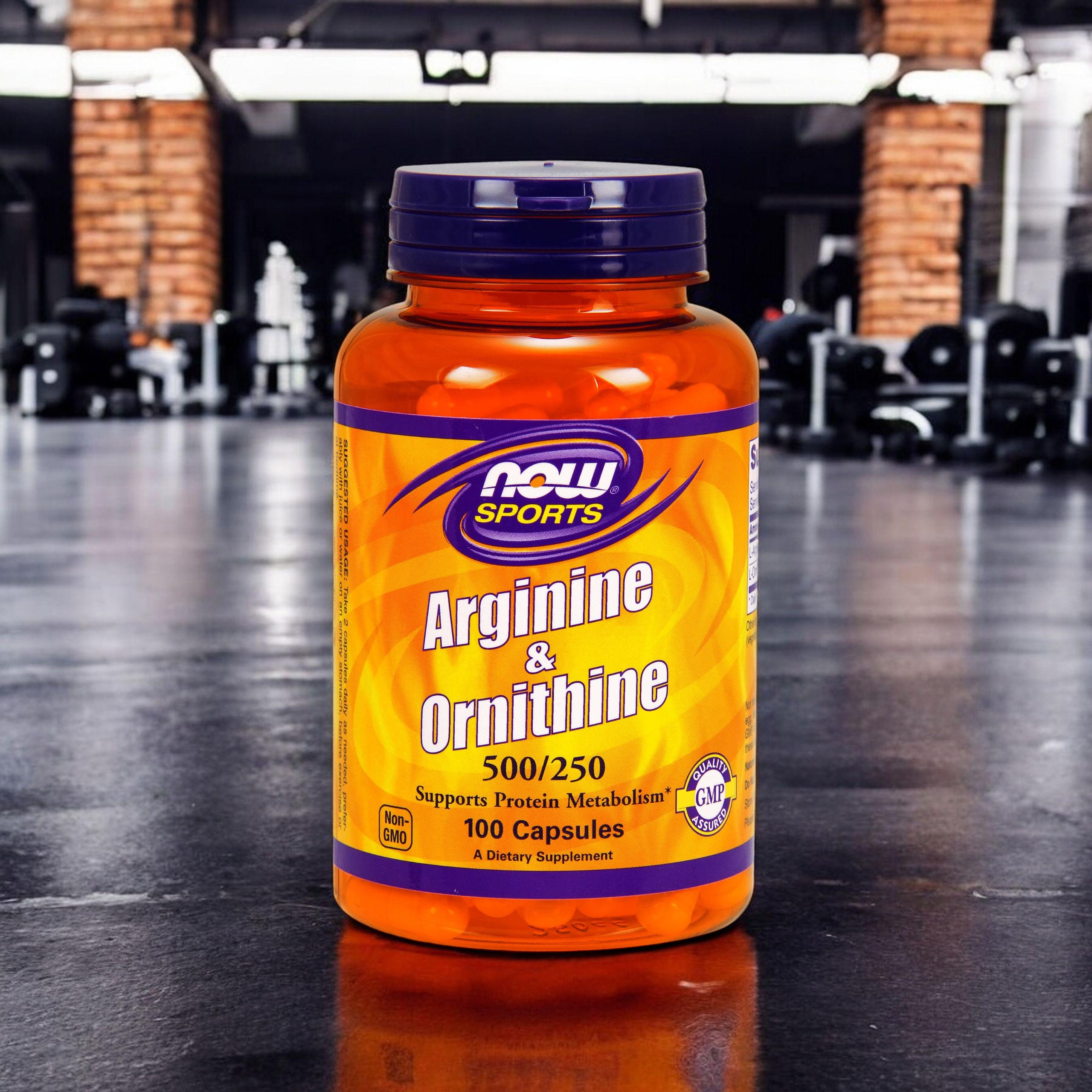 NOW Arginine & Ornithine - 100caps