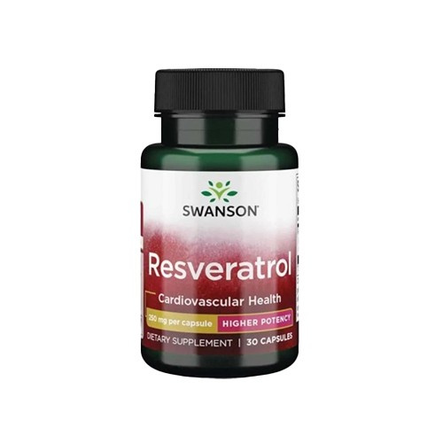 SWANSON Resveratrol 250mg - 30 Kapseln