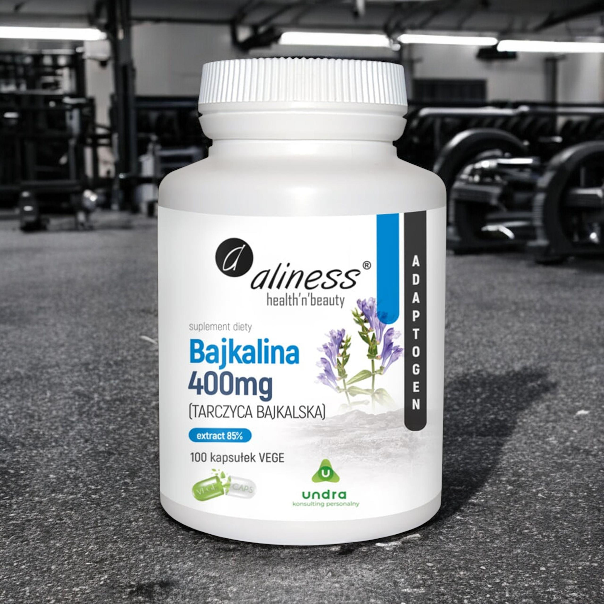 ALINESS Bajkalina 400 mg Schilddrüse Bajkalska - 100vcaps