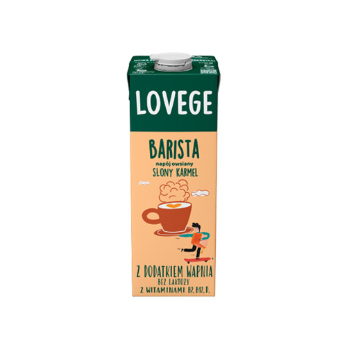 SANTE - Lovege Hafer Barista Getränk - 330ml - Salzkaramell