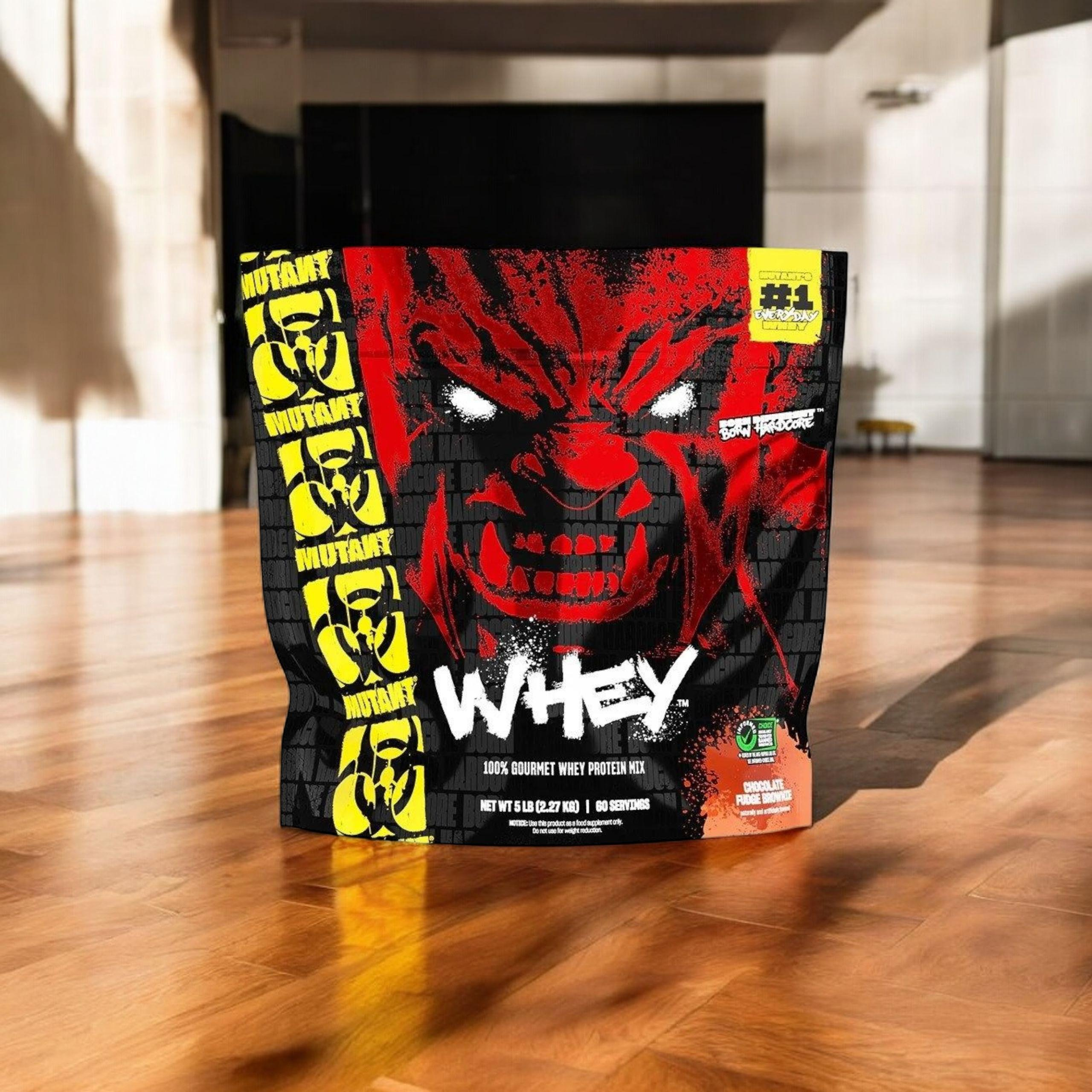 BESCHÄDIGT - Mutant Whey - 2270g - Chocolate Fudge Brownie - AUSVERKAUF - 30-06