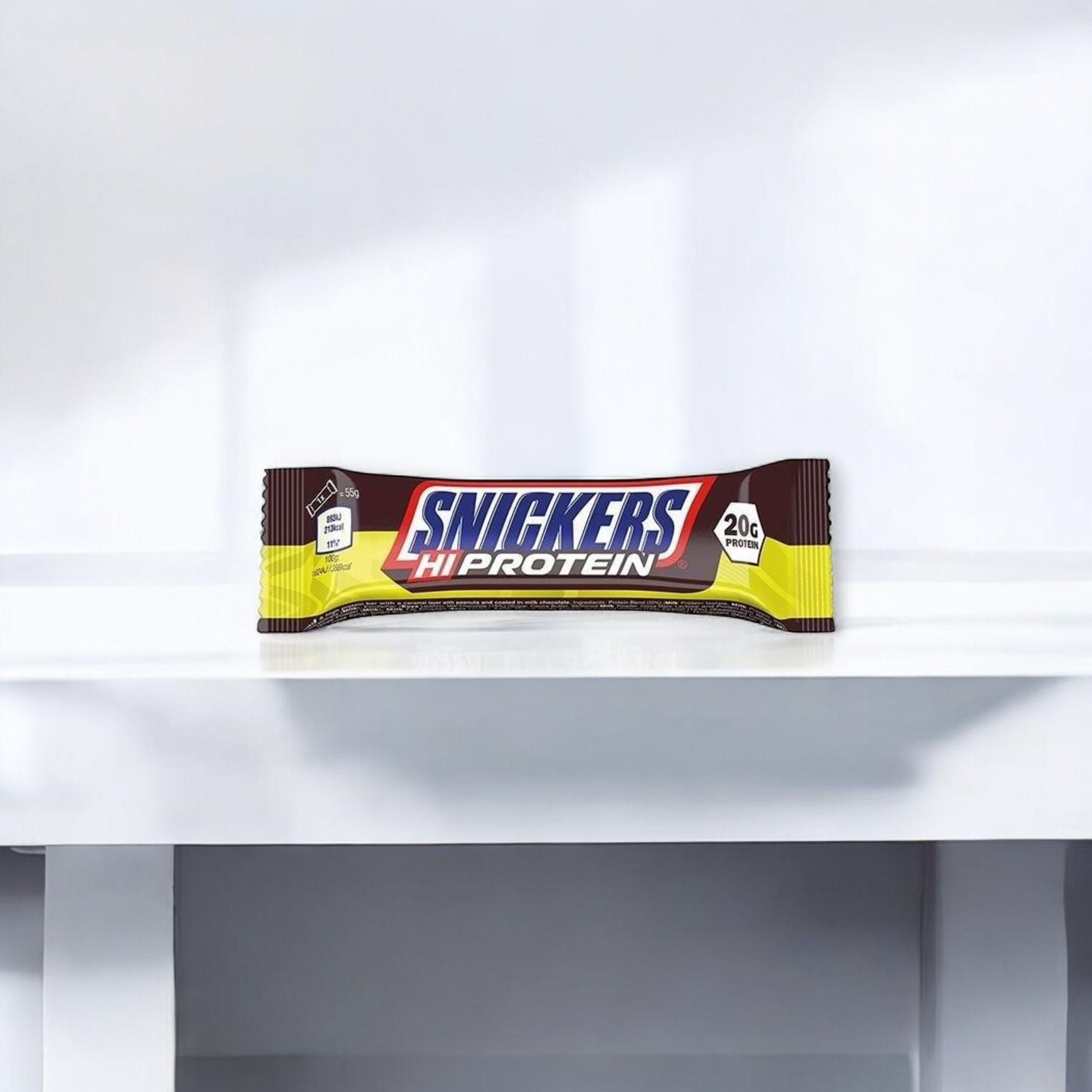 Mars - Snickers HIProtein Riegel - 12x 55g - Klassisch