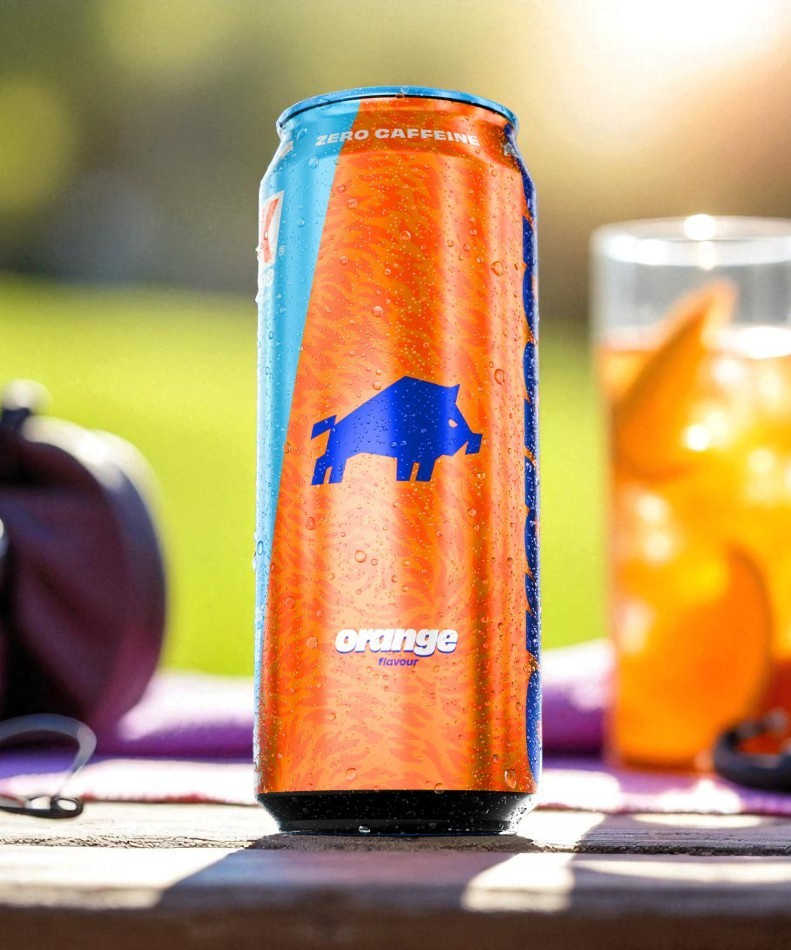 DZIK - Wildschwein Energy Zero - 500ml - Orange
