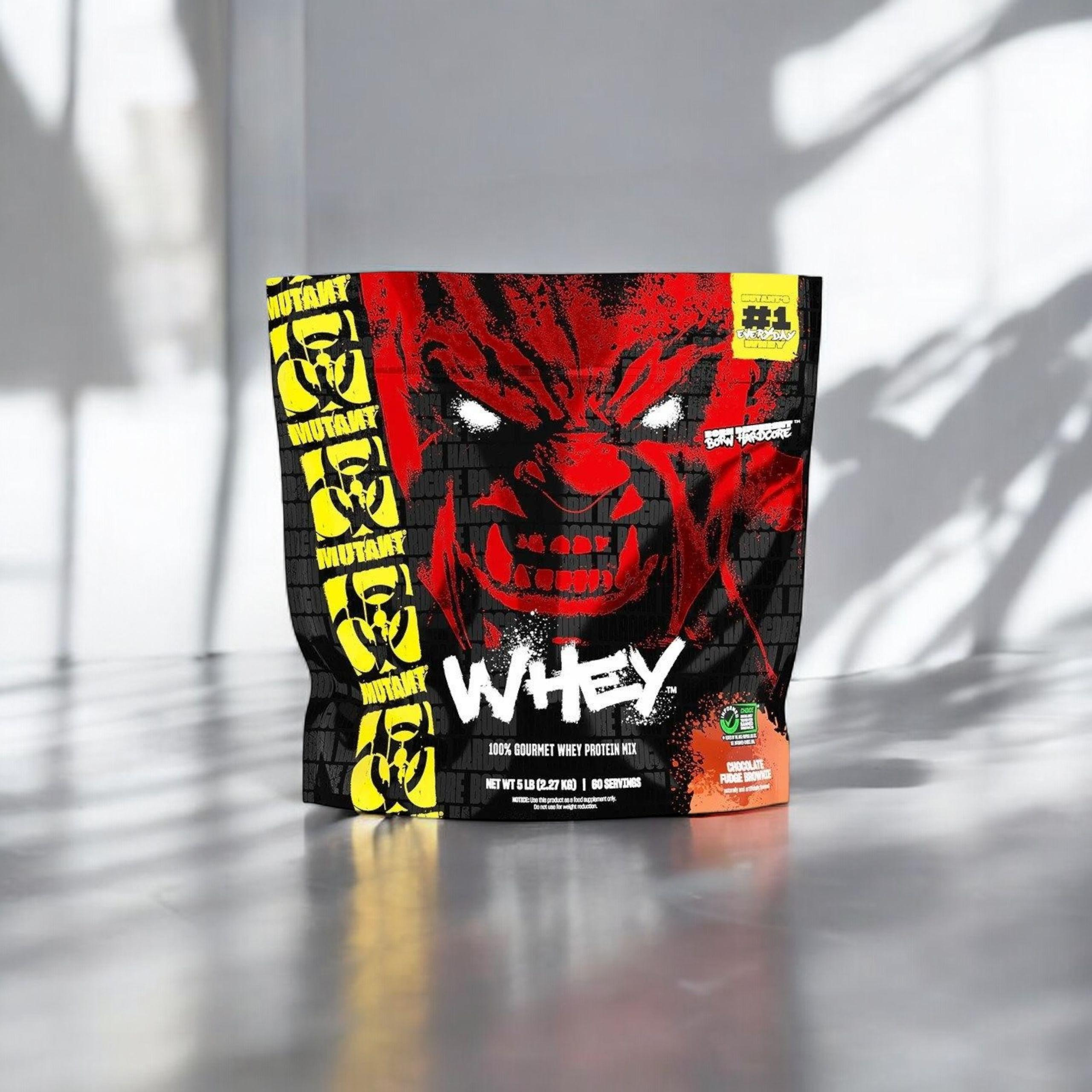 BESCHÄDIGT - Mutant Whey - 2270g - Chocolate Fudge Brownie - AUSVERKAUF - 30-06