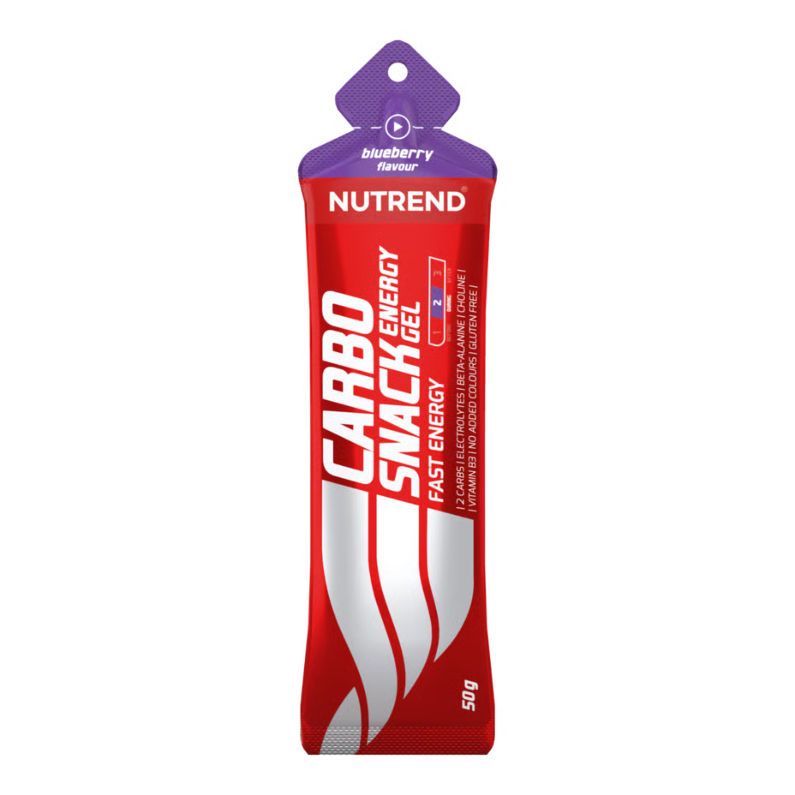 NUTREND - Carbosnack - 18x 50g - Blaubeere