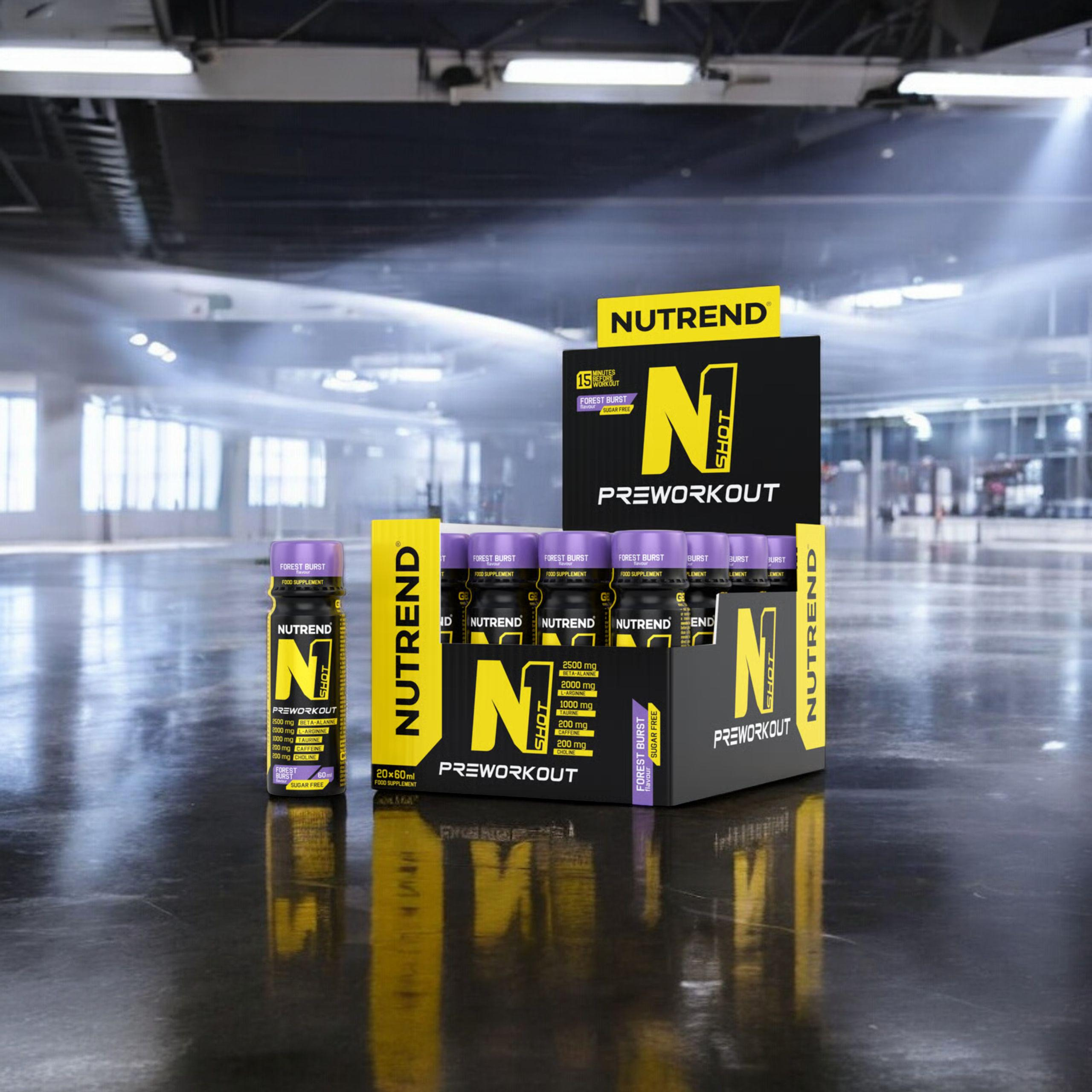 NUTREND - Shot PreWorkout - 20x 60ml 