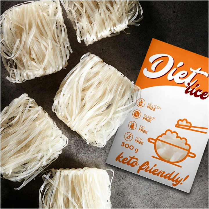 Cheat Meal Nutrition Diätreis - 6x 400g (6x 300g netto)  - Makaron Konjac