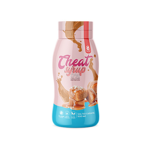Cheat Meal Nutrition Syrup 0% (Kalorienfreier Sirup) - 500ml - Słony karmel