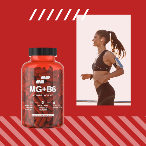 MP NUTRITION Mg + B6 - 90 Tabletten - Magnesium + Vitamin B6