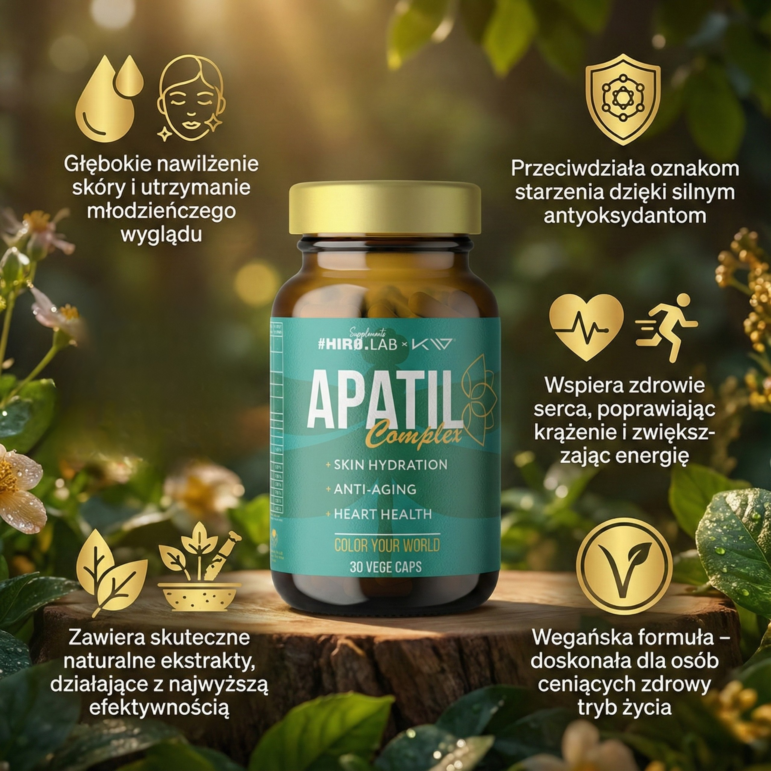 HIRO.LAB x Kamila Wybrańczyk Apatil Complex - 30vcaps