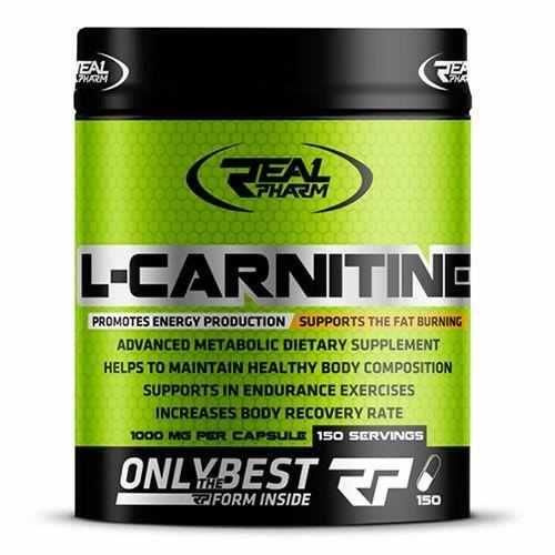 REAL PHARM L-Carnitine 1000mg - 150 Kapseln