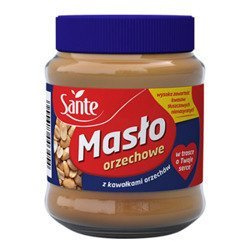 SANTE Krem Orzechowy mit Stückchen Orzechów - 350g