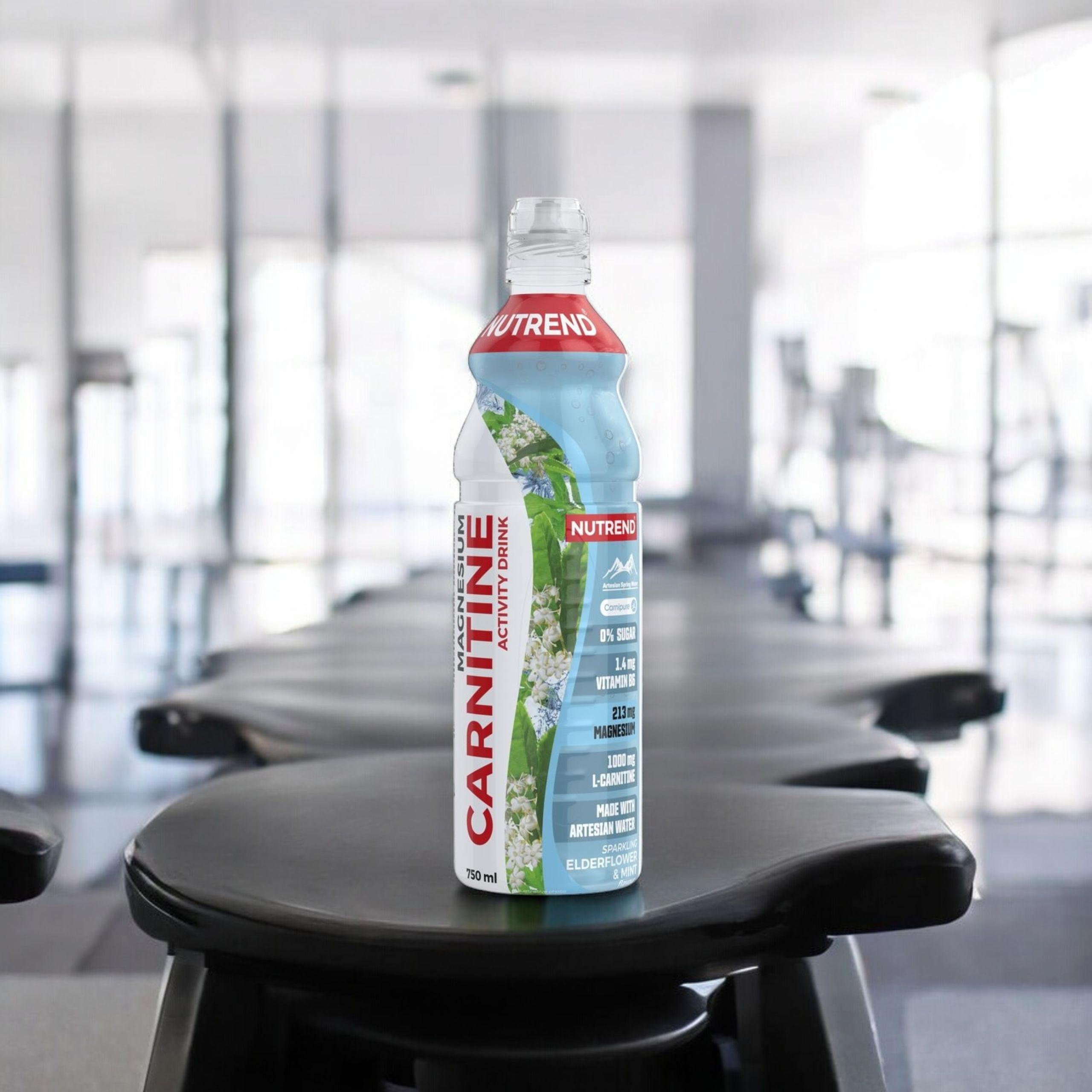 NUTREND - Carnitin-Getränk - 750ml - Holunderblüte-Minze