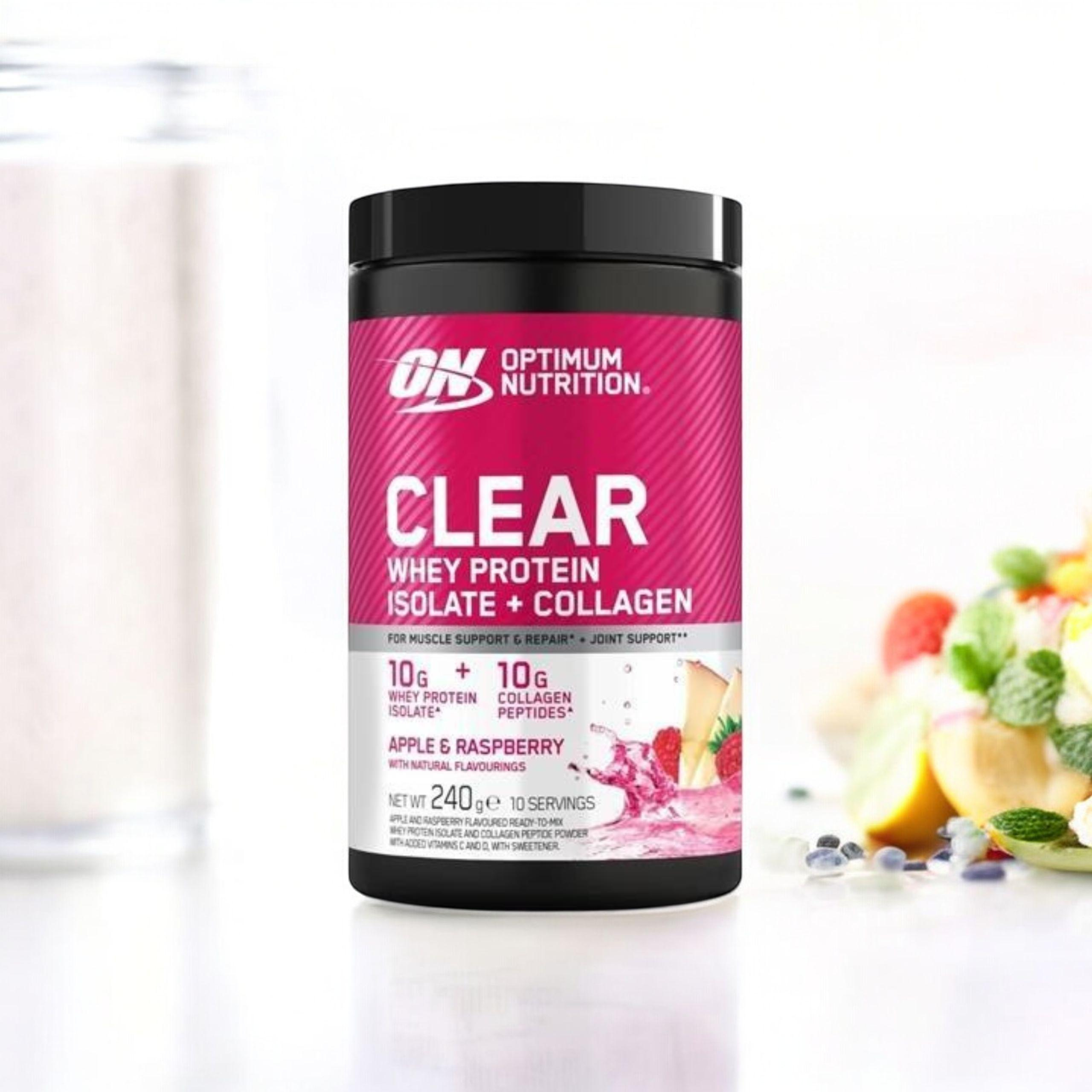 OPTIMUM NUTRITION - Molke-Kollagen - 240g - Apfel-Himbeere