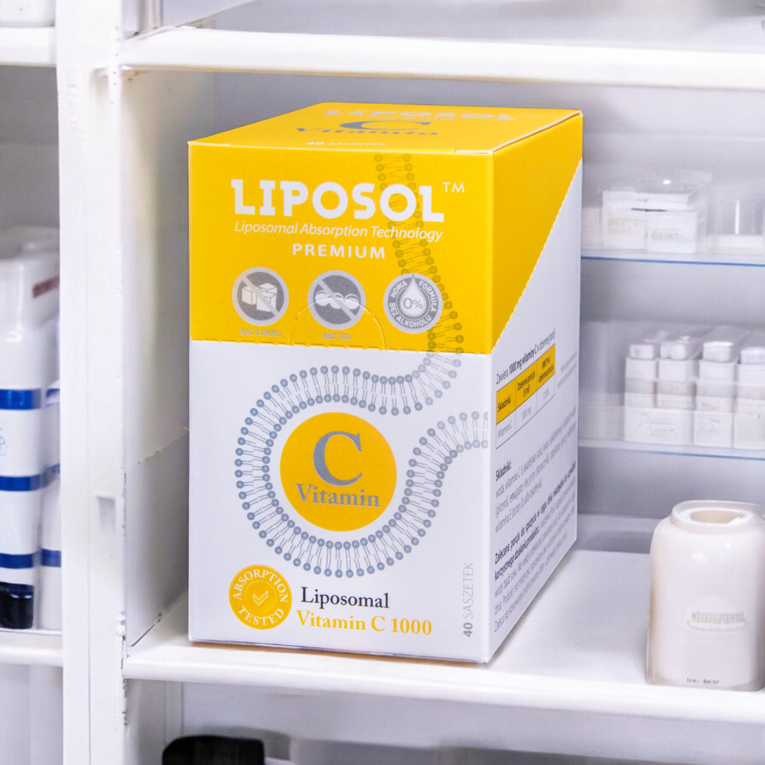 ALINESS Liposol Liposomal Vitamin C 1000 - 40 Beutel