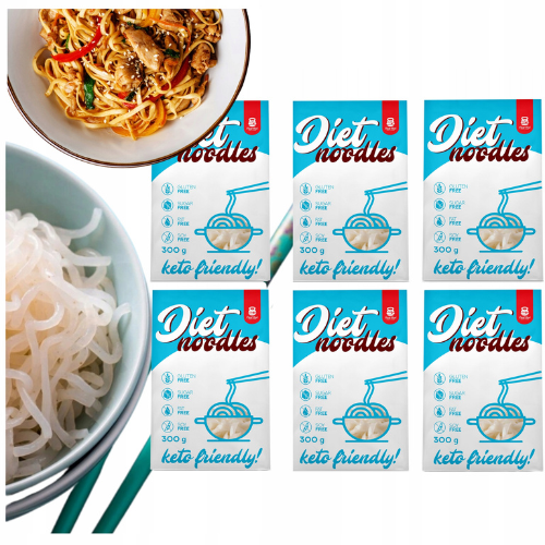 Cheat Meal Nutrition Diet Noodles - 6x 400g (6x 300g netto) - Diät Nudel
