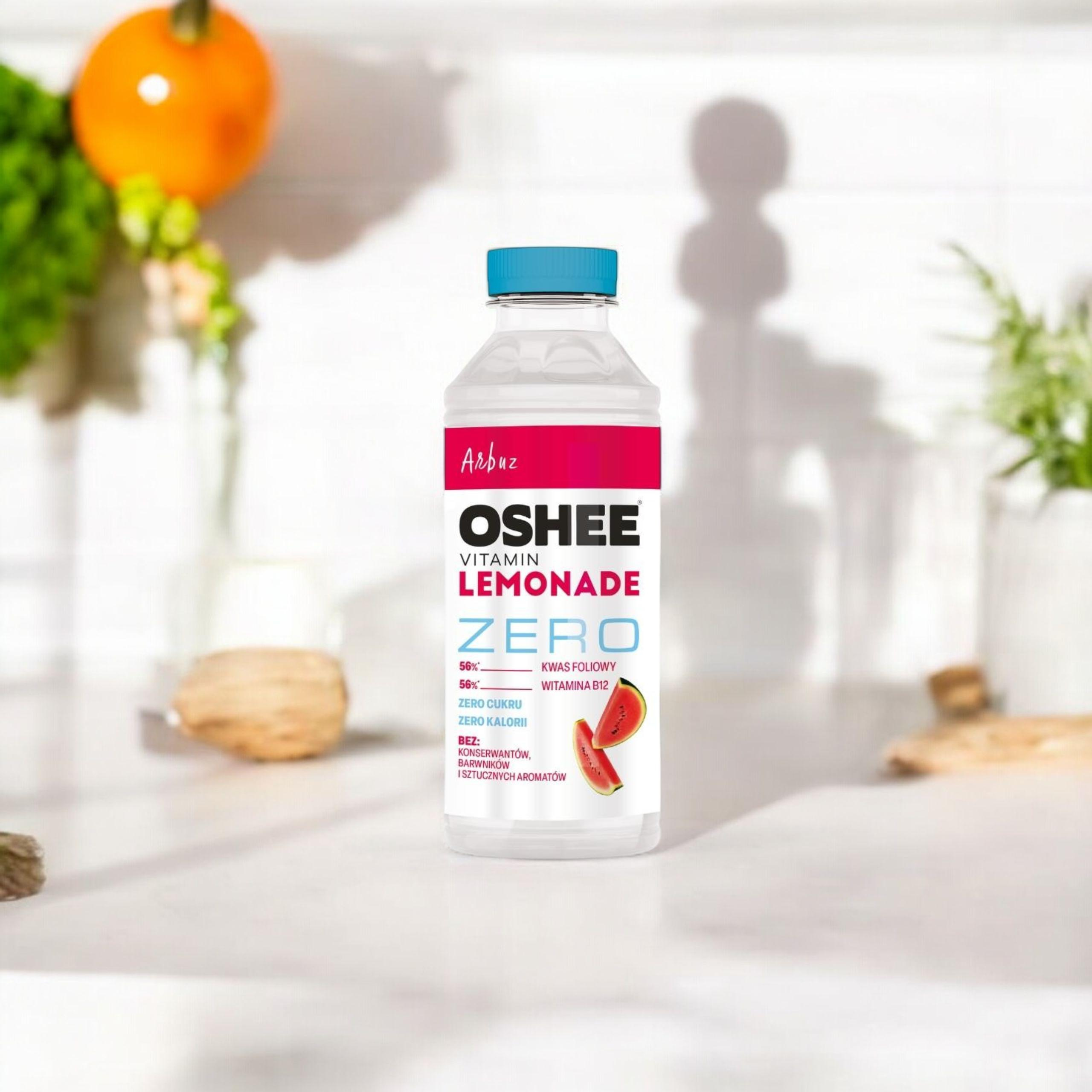 OSHEE - Vitamin-Limonade Zero - 555ml - Wassermelone - AUSVERKAUF - 1-03