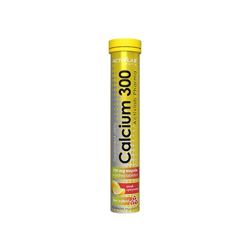 ACTIVLAB - Calcium 300 - 20 Brausetabletten - Lemon